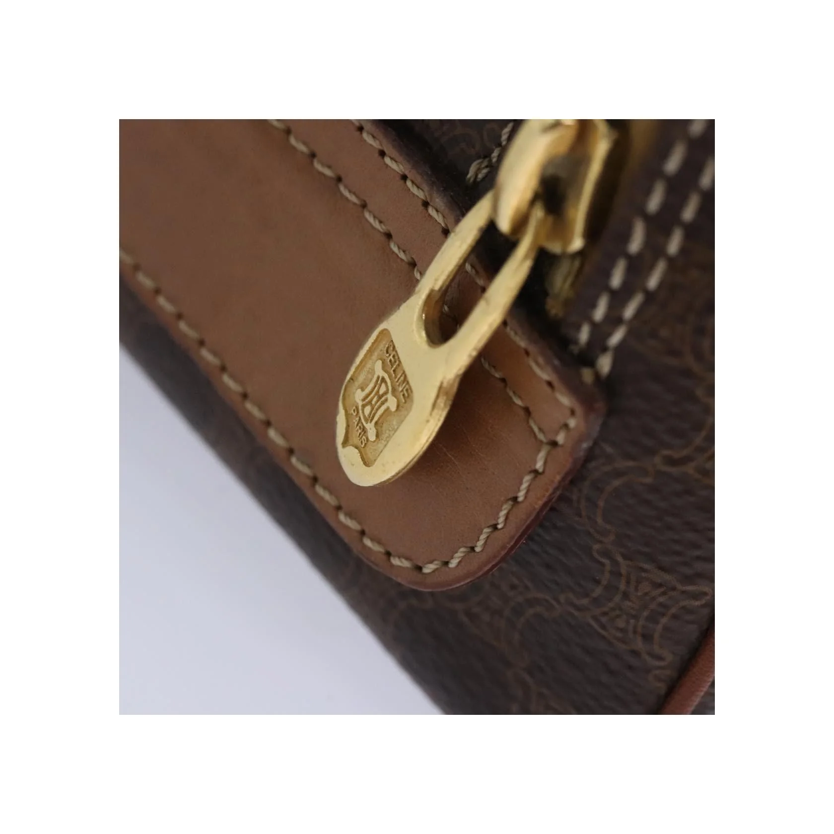Pochette Celine Macadam - Brown - Image 11