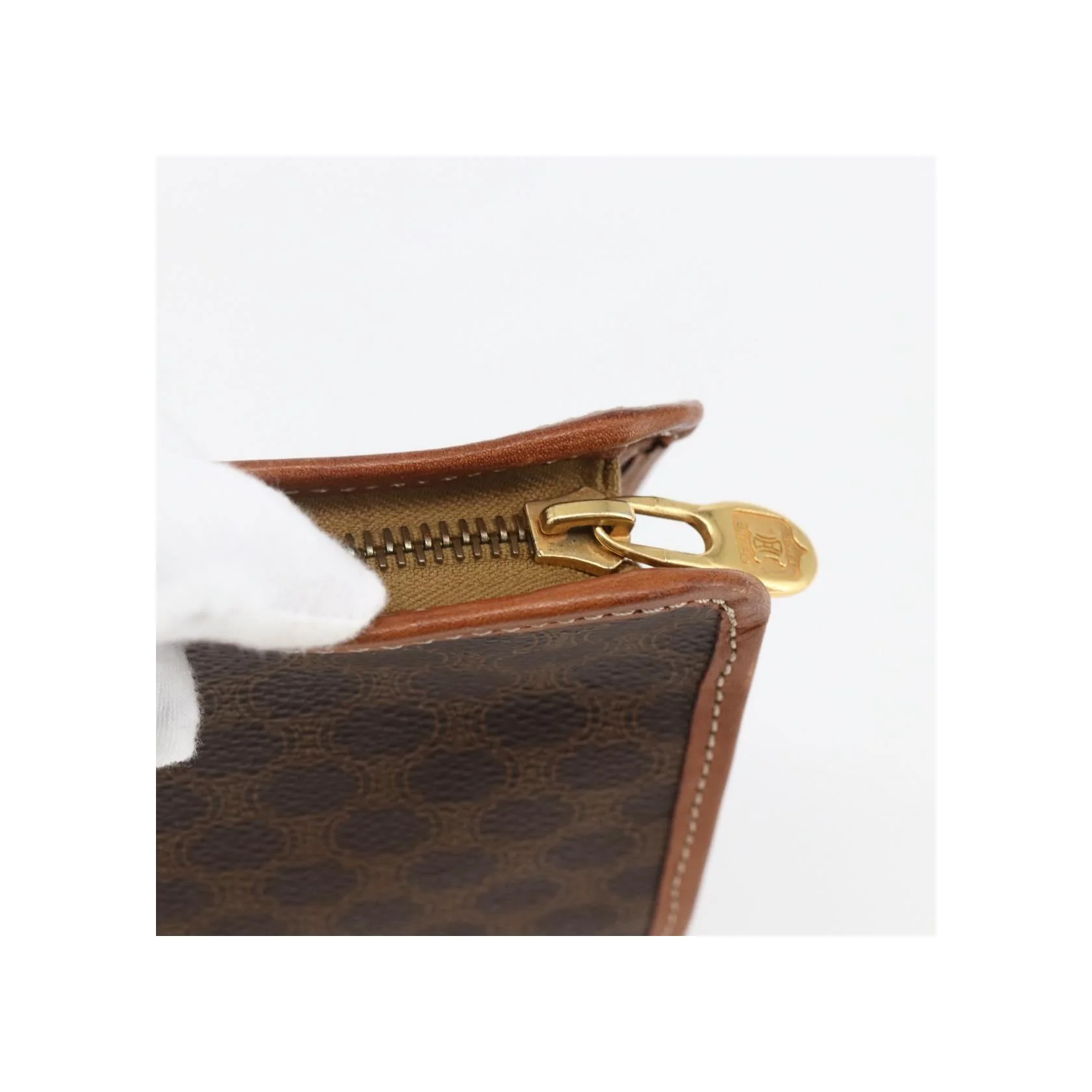 Pochette Celine Macadam - Brown - Image 11