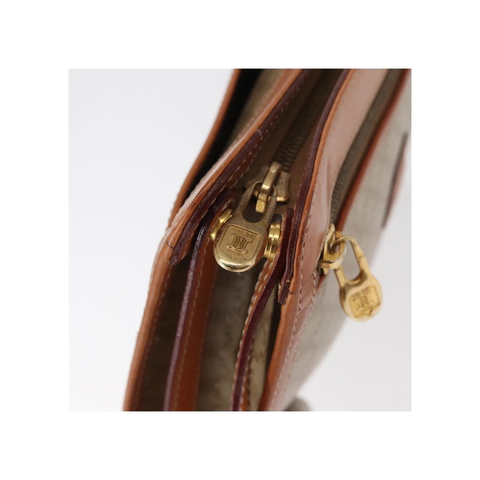Pochette Celine Macadam - Beige - Image 16