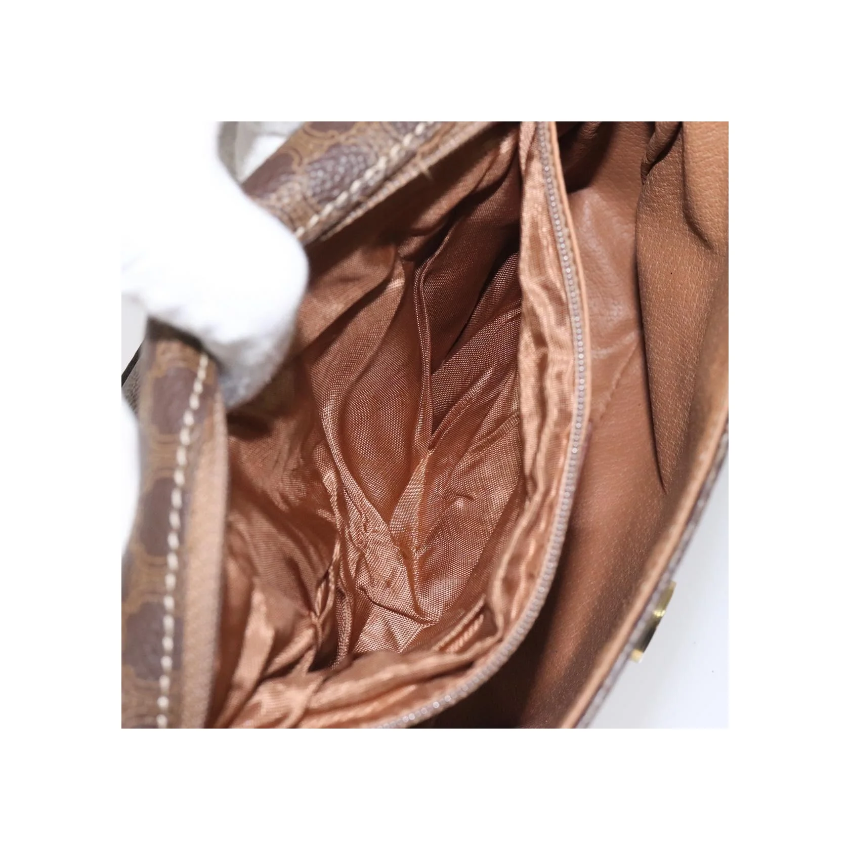 Sac À Bandoulière Celine Macadam - Brown - Image 15