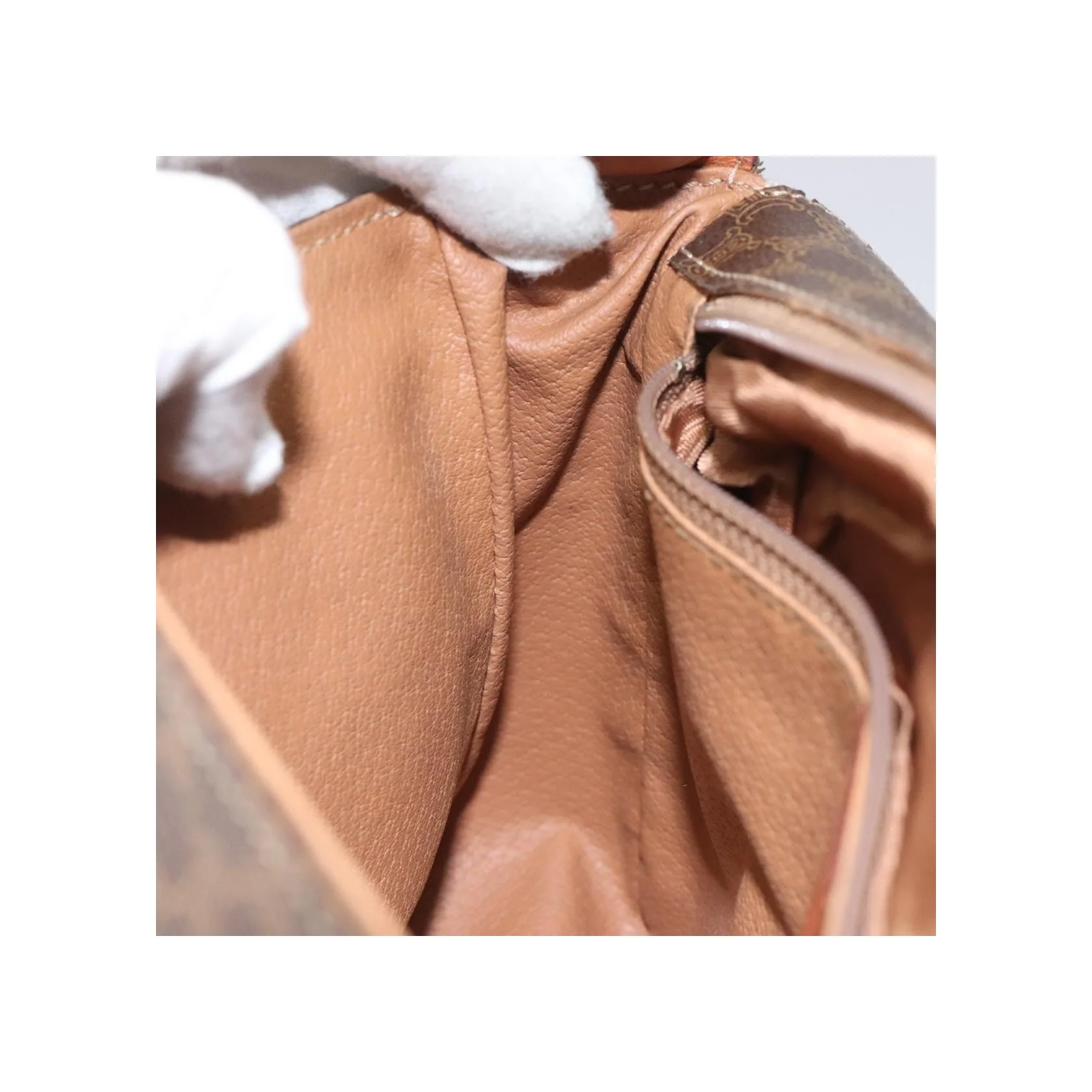 Sac À Bandoulière Celine Macadam - Brown - Image 17