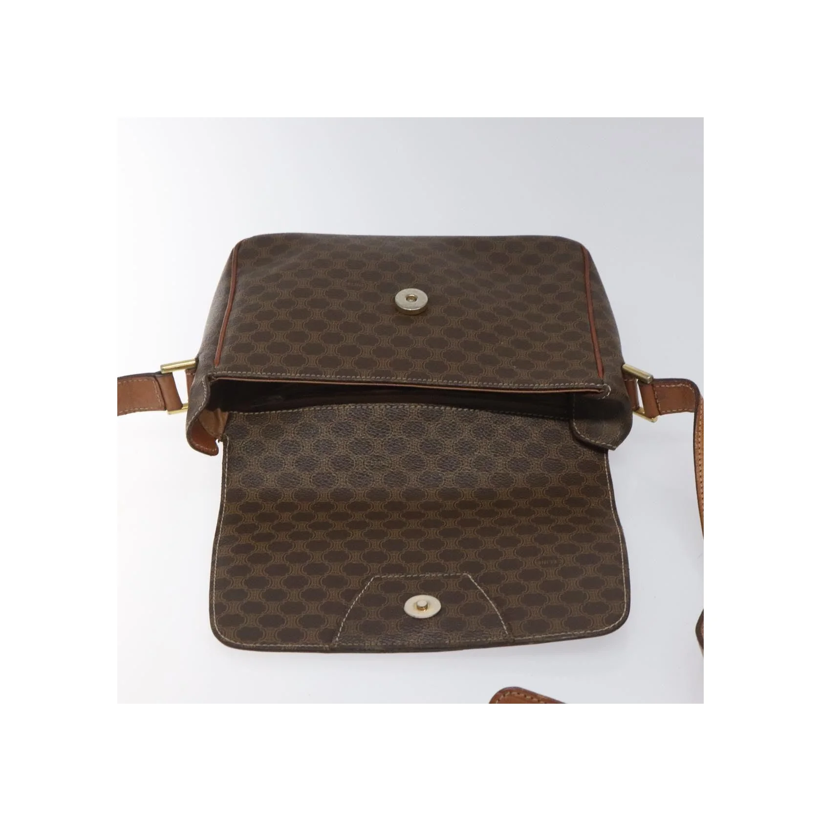 Sac À Bandoulière Celine Macadam - Brown - Image 18