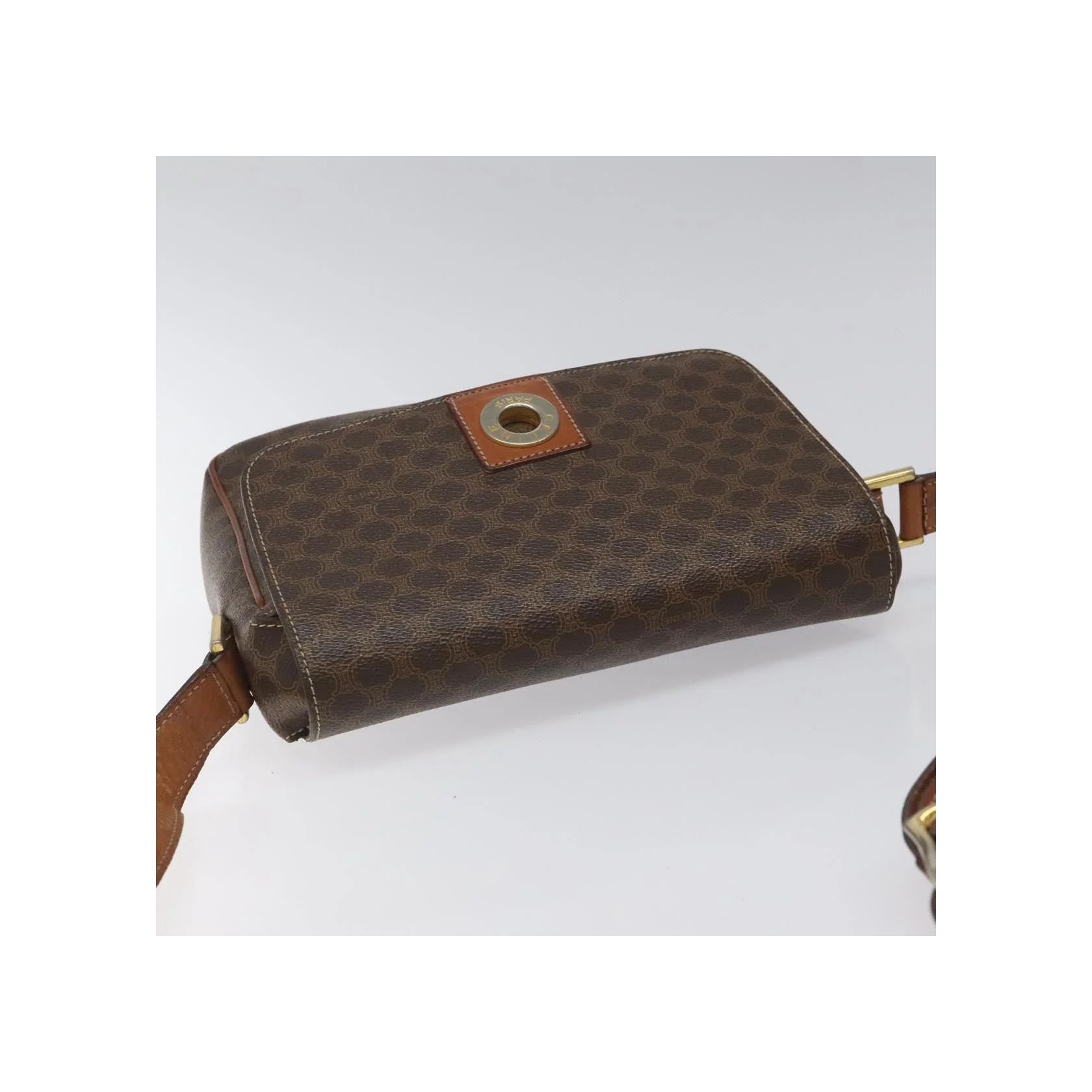 Sac À Bandoulière Celine Macadam - Brown - Image 19