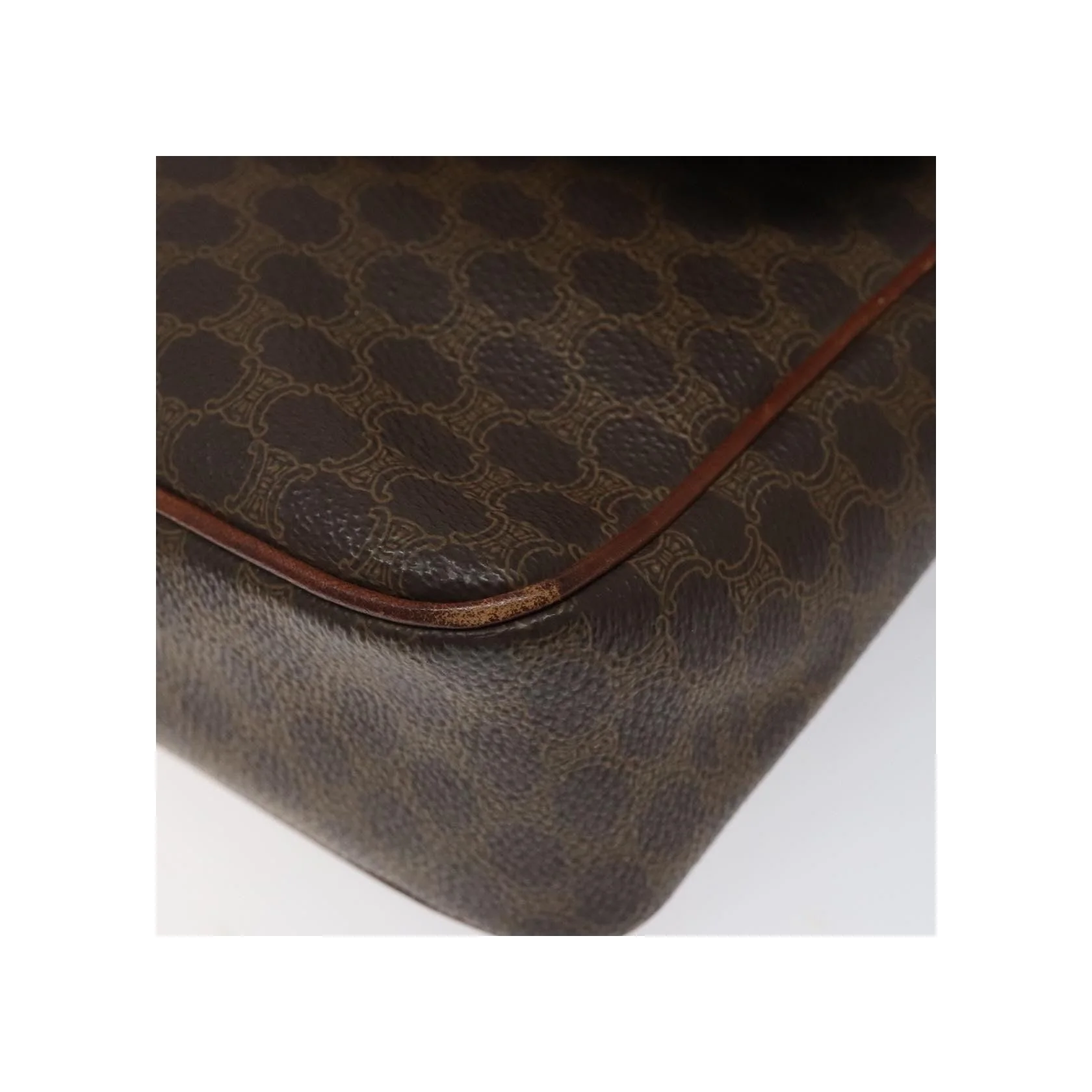 Sac À Bandoulière Celine Macadam - Brown - Image 8