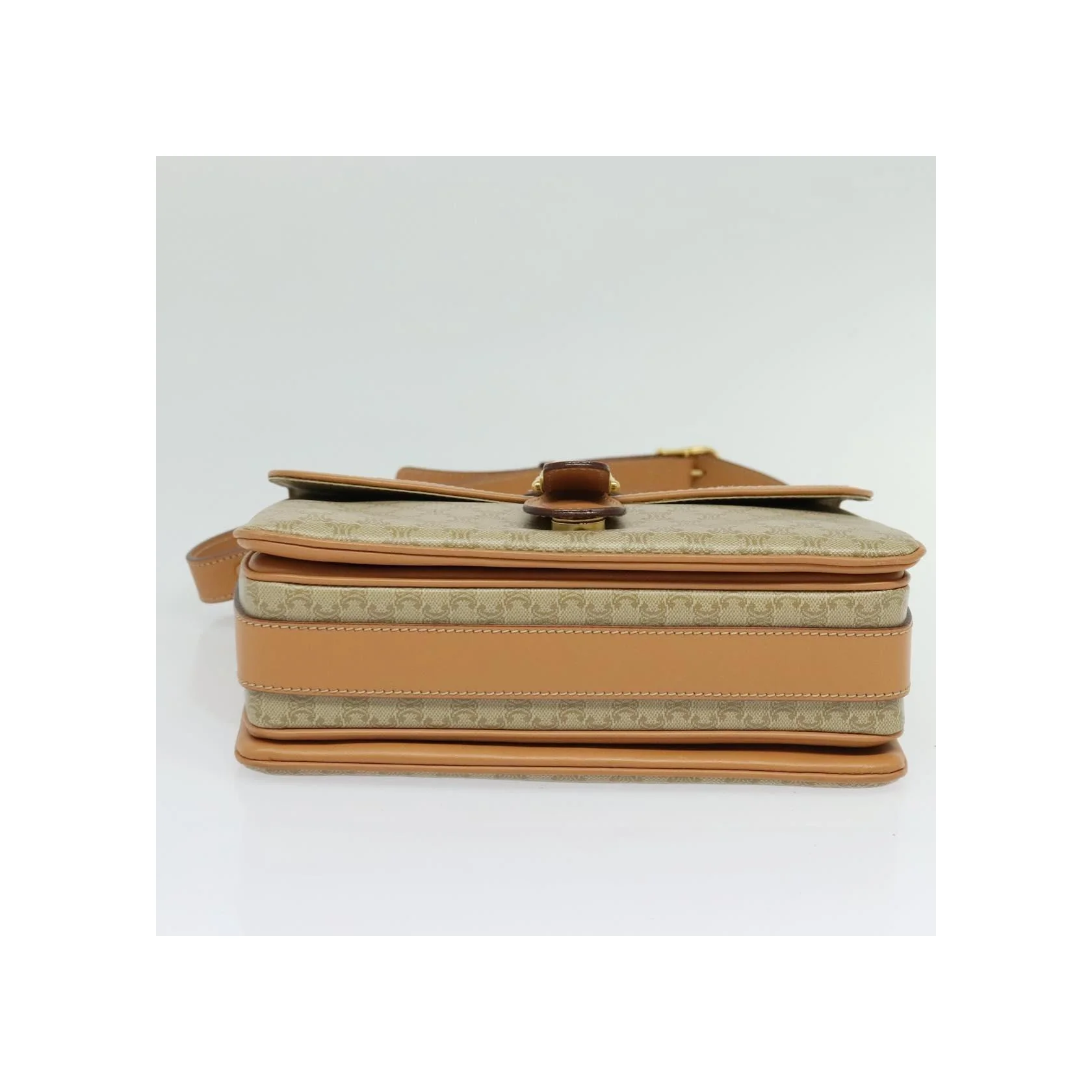 Sac À Bandoulière Celine Macadam - Beige - Image 15