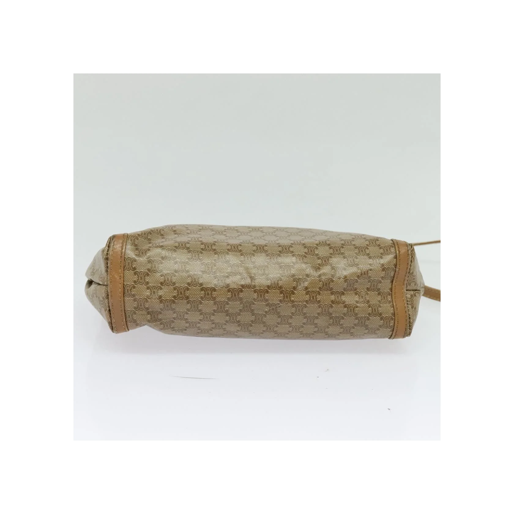 Sac À Bandoulière Celine Macadam - Beige - Image 5