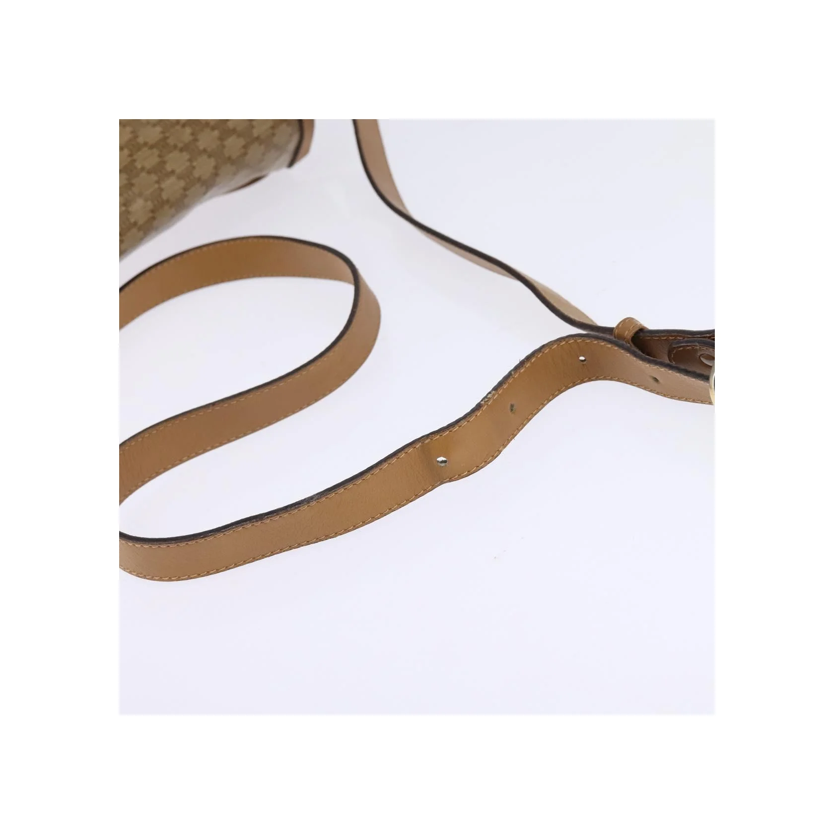 Sac À Bandoulière Celine Macadam - Beige - Image 8