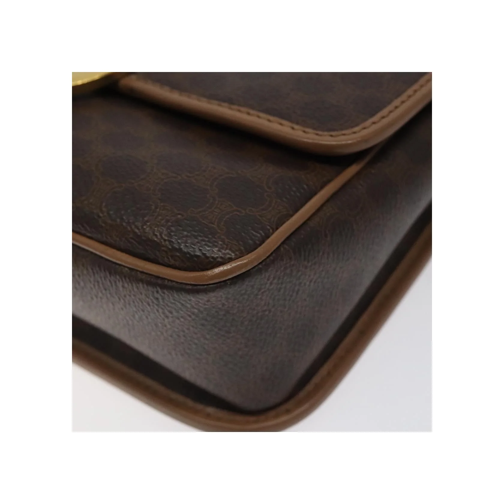 Sac À Bandoulière Celine Macadam - Brown - Image 10