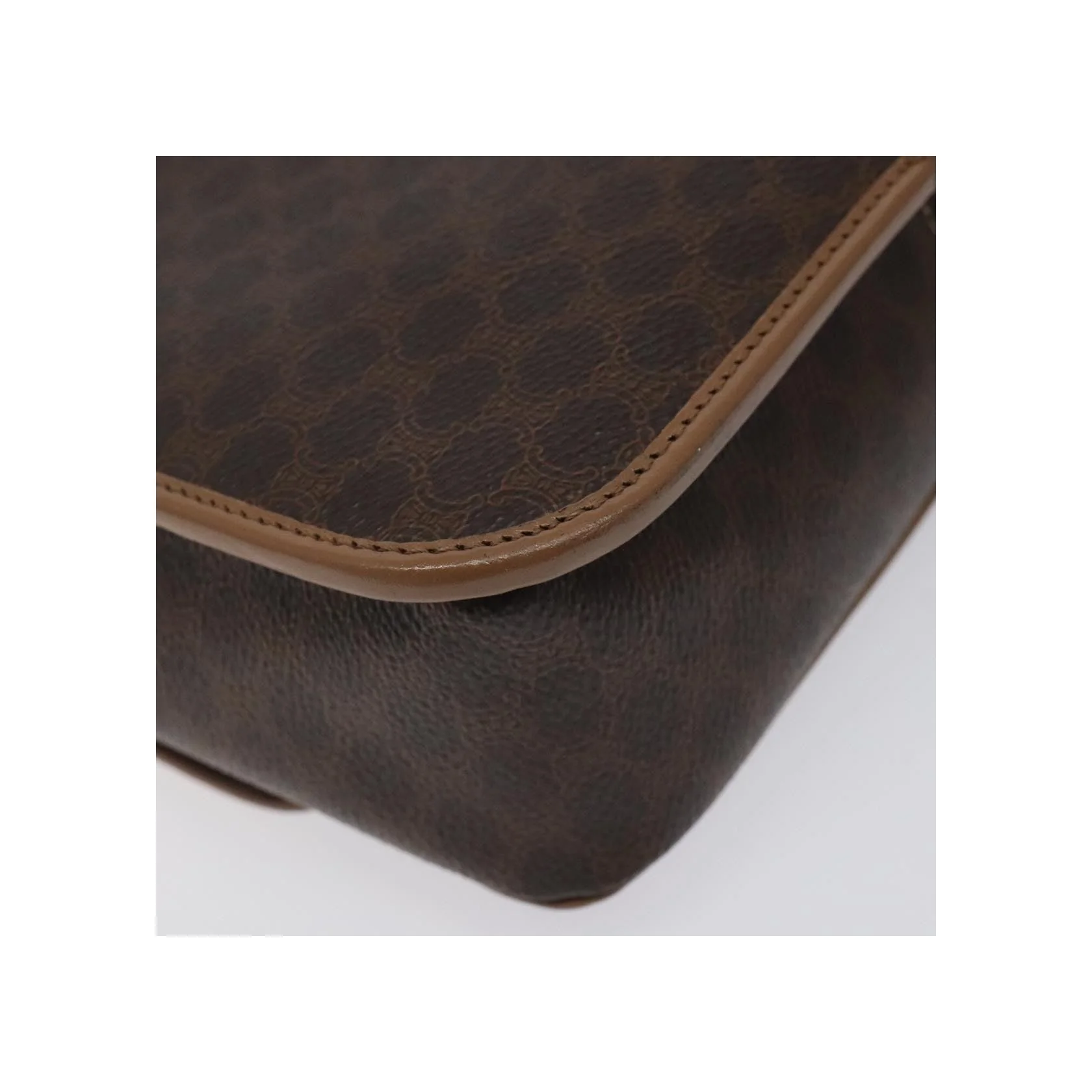 Sac À Bandoulière Celine Macadam - Brown - Image 11