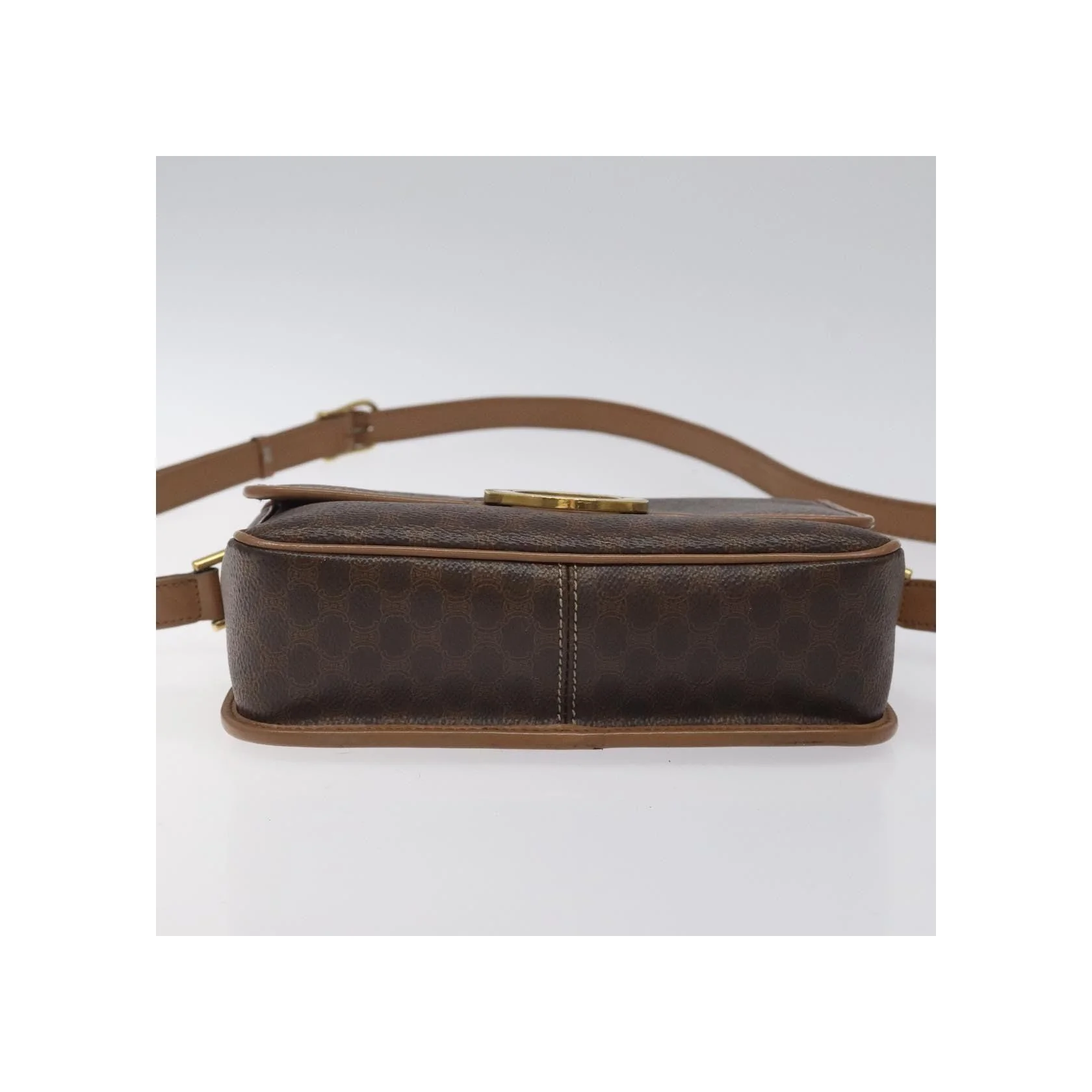 Sac À Bandoulière Celine Macadam - Brown - Image 14