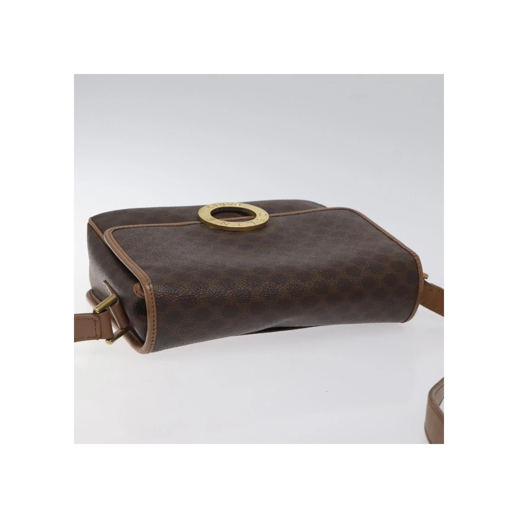 Sac À Bandoulière Celine Macadam - Brown - Image 15