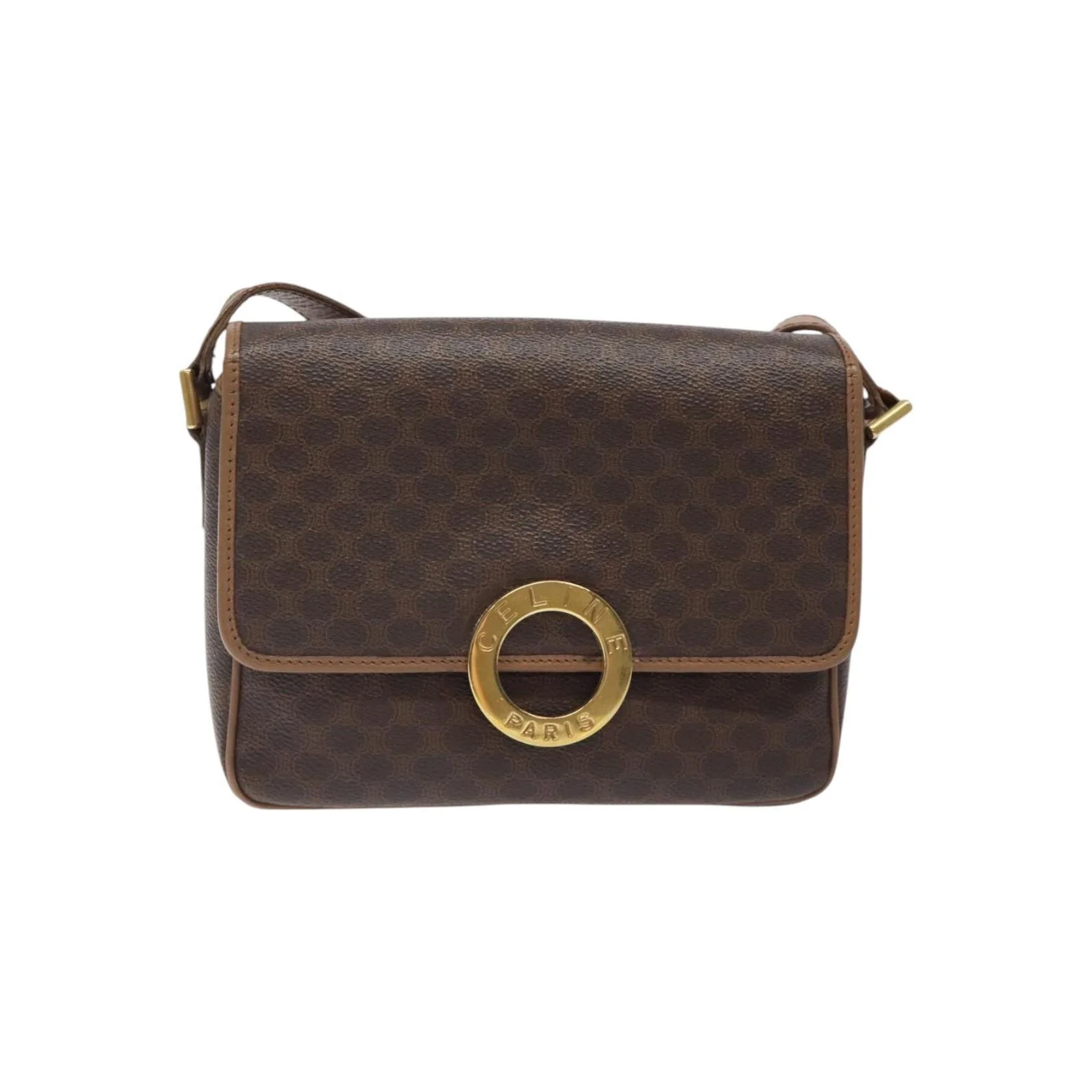 Sac À Bandoulière Celine Macadam - Brown - Image 18