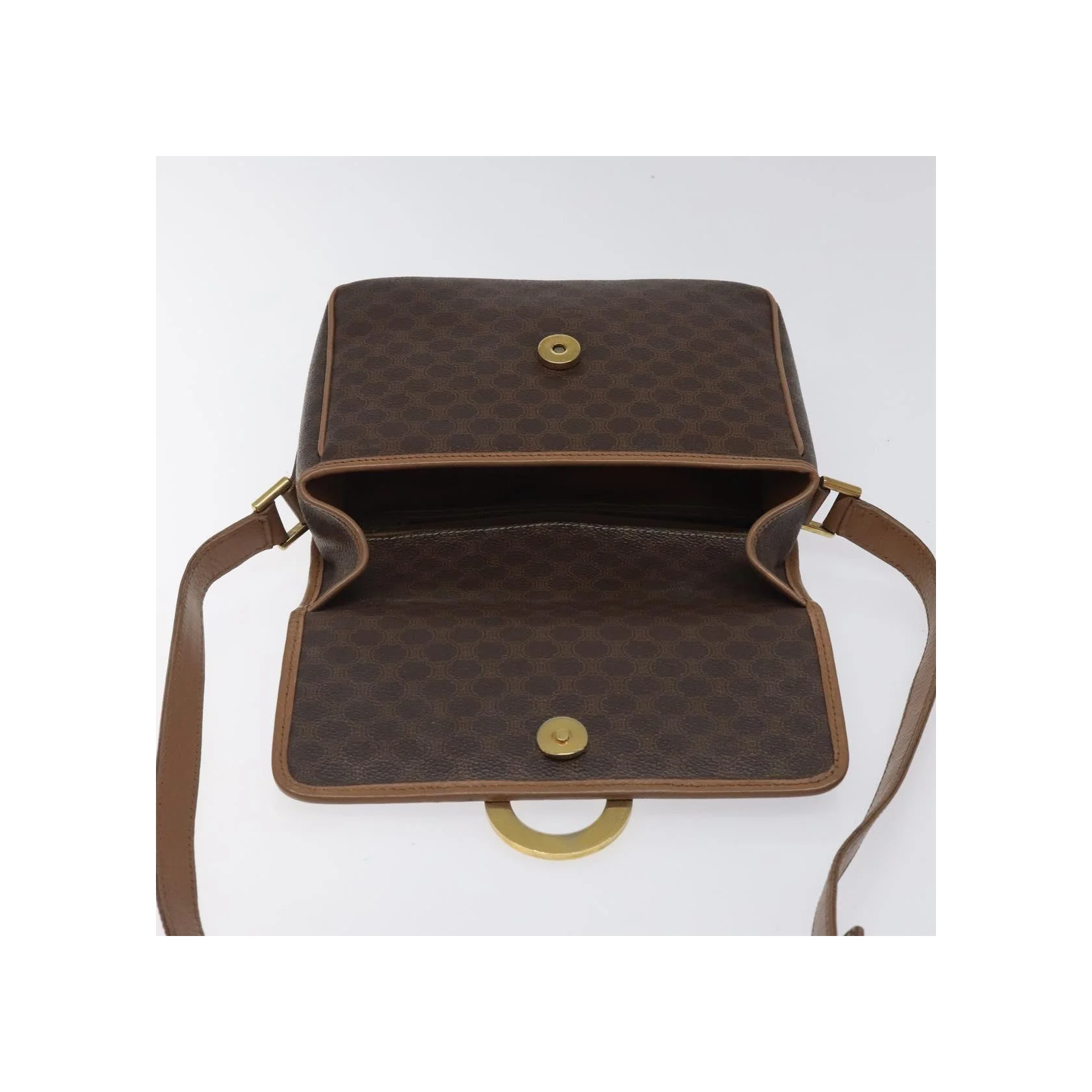 Sac À Bandoulière Celine Macadam - Brown - Image 19