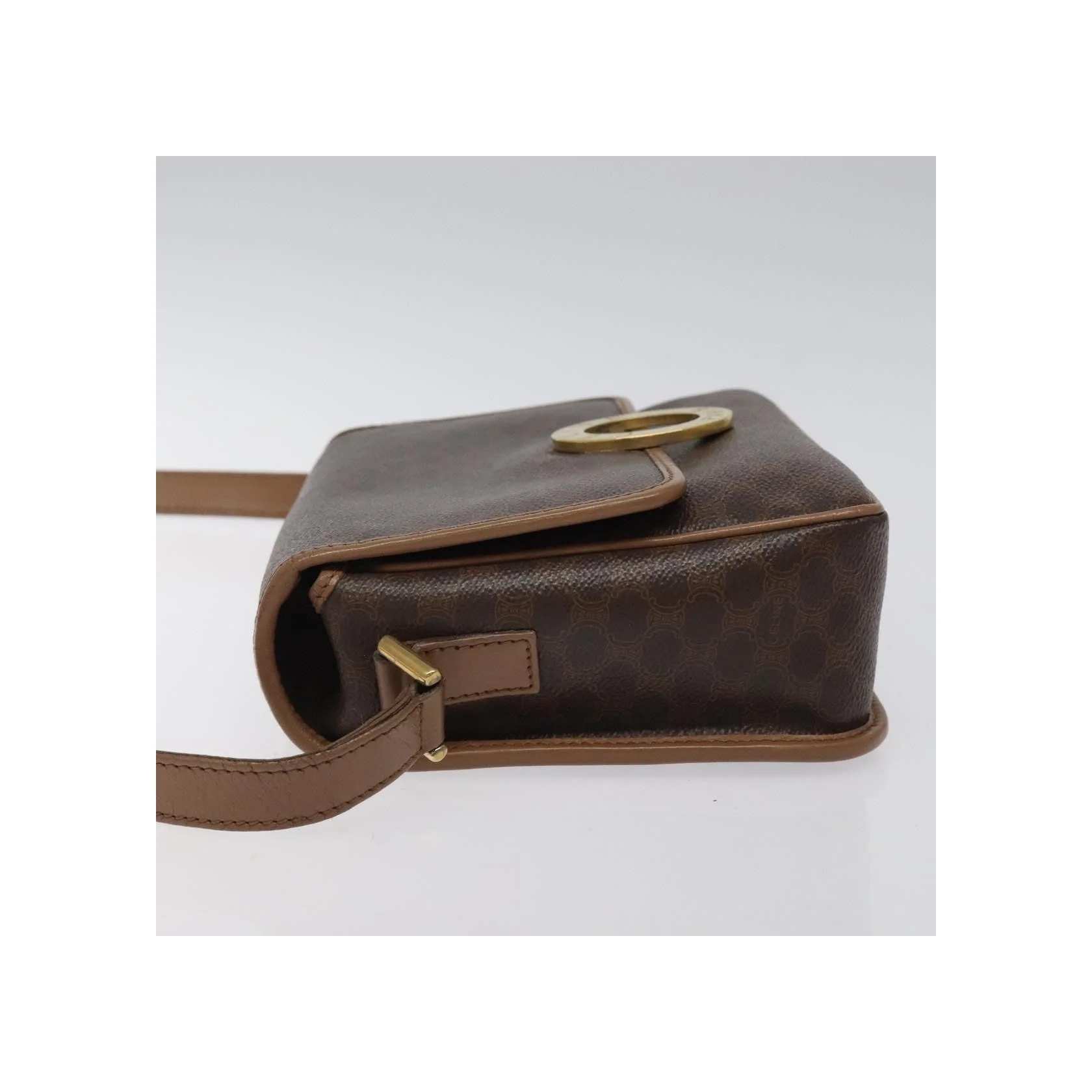 Sac À Bandoulière Celine Macadam - Brown - Image 4