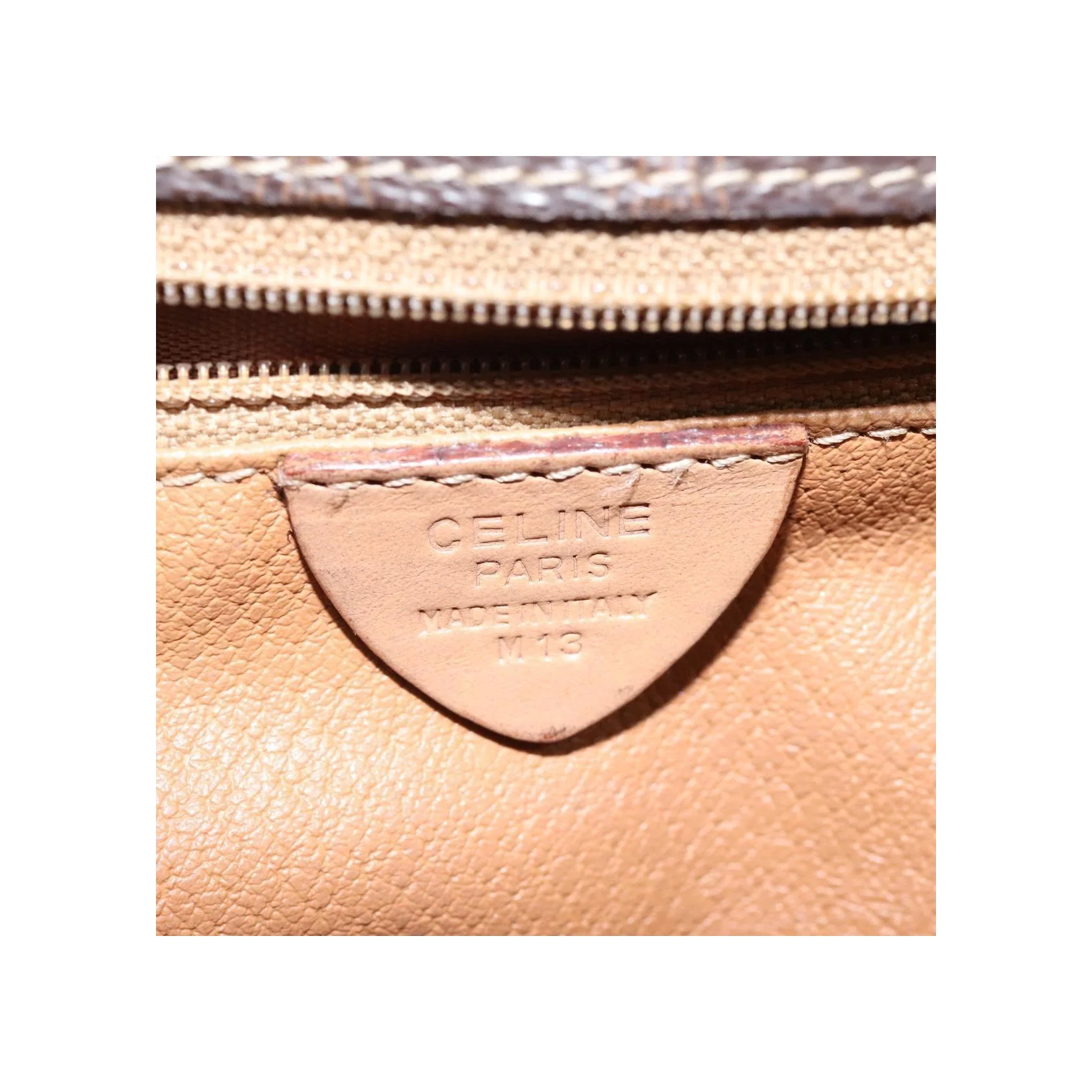 Sac À Bandoulière Celine Macadam - Brown - Image 6