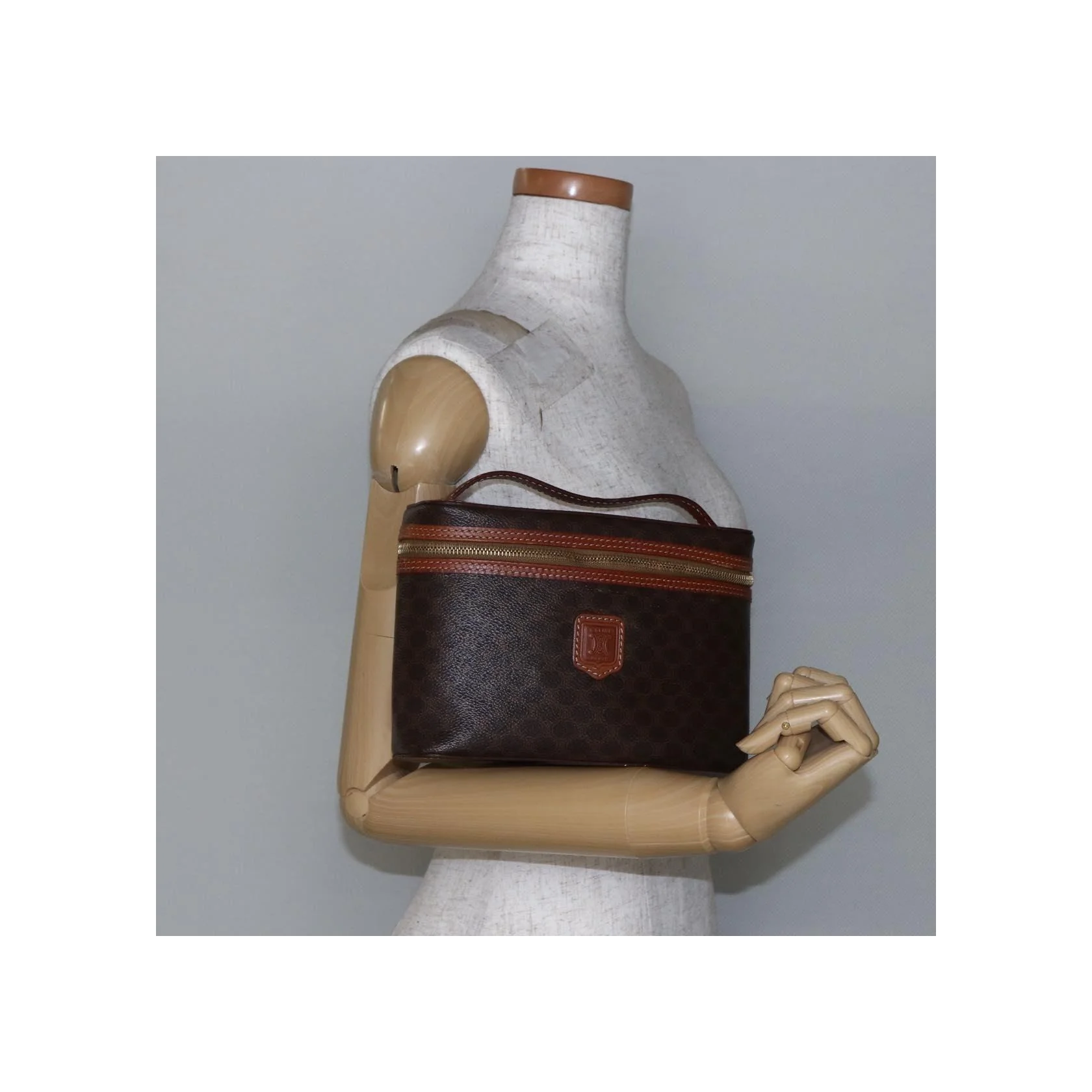 Sac Vanity Celine Macadam - Brown - Image 13