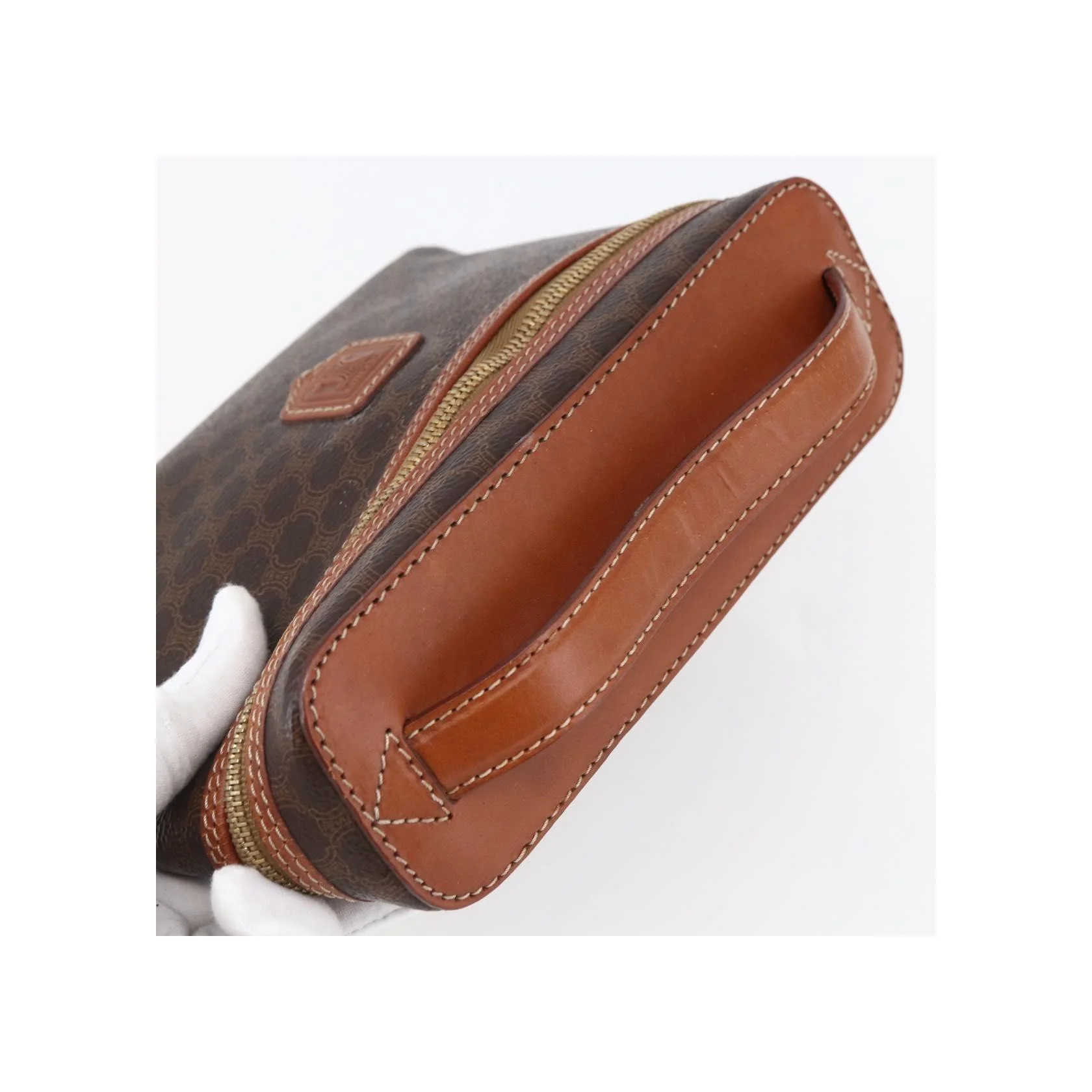 Sac Vanity Celine Macadam - Brown - Image 15