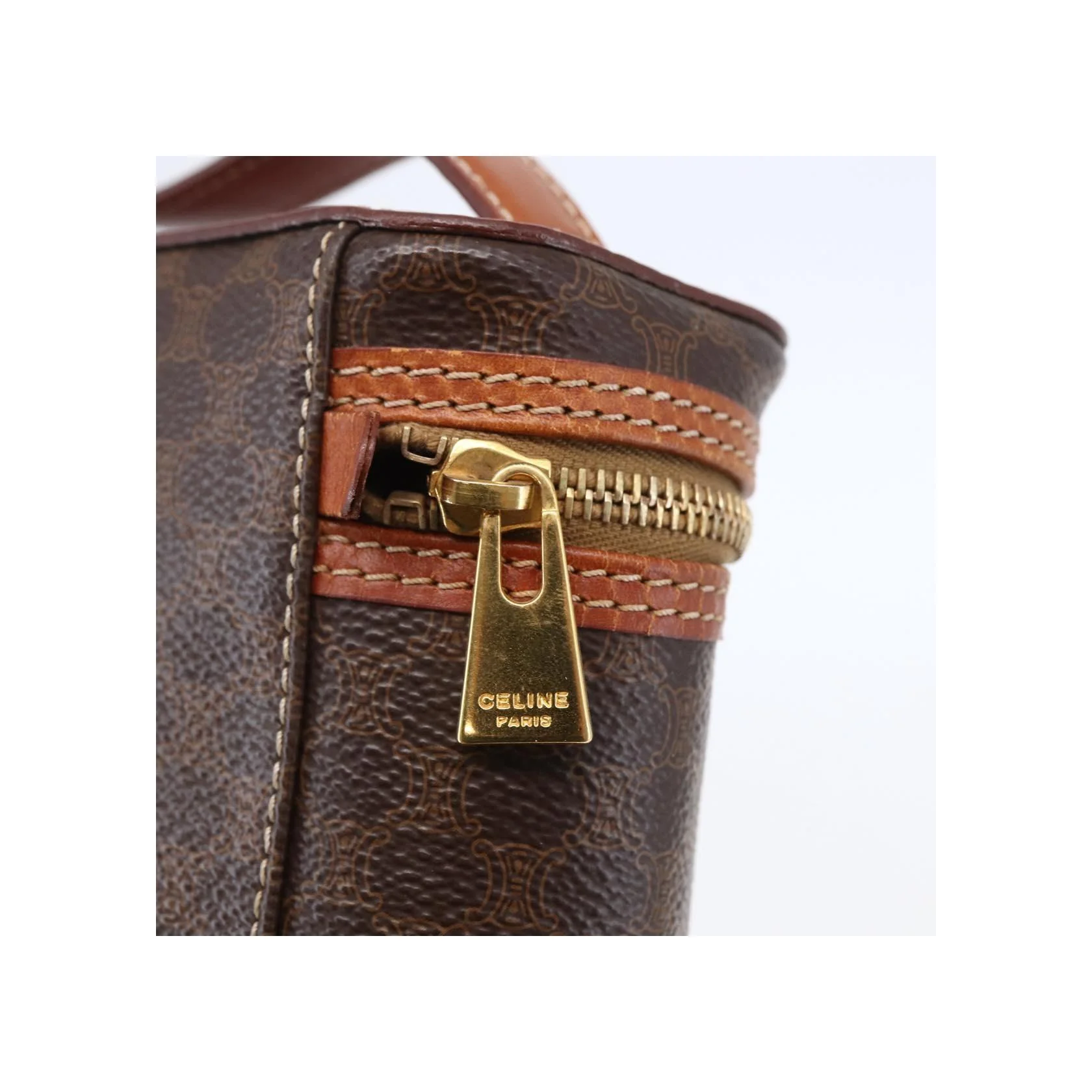 Sac Vanity Celine Macadam - Brown - Image 17