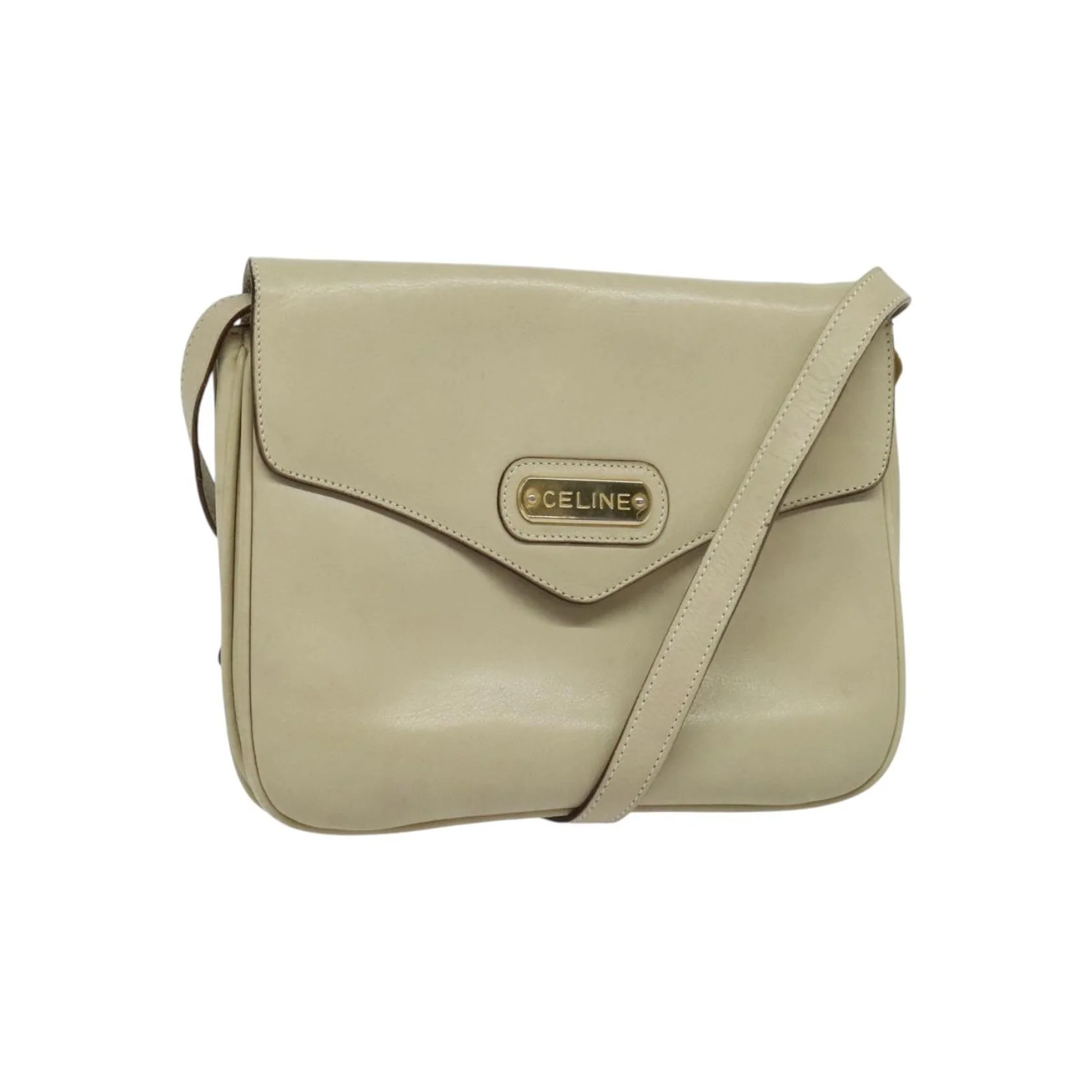 Sac À Bandoulière Celine - Beige - Image 18