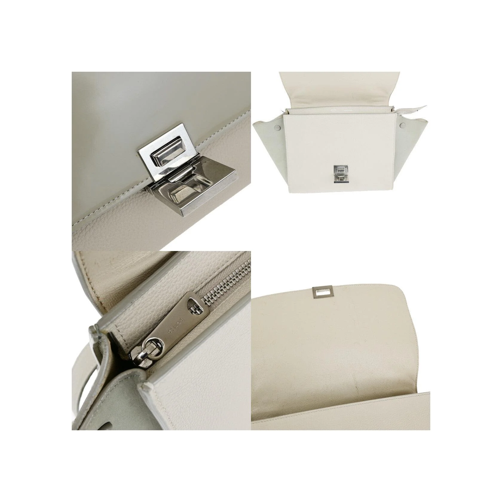 Sac Trapèze Celine - Beige - Image 10