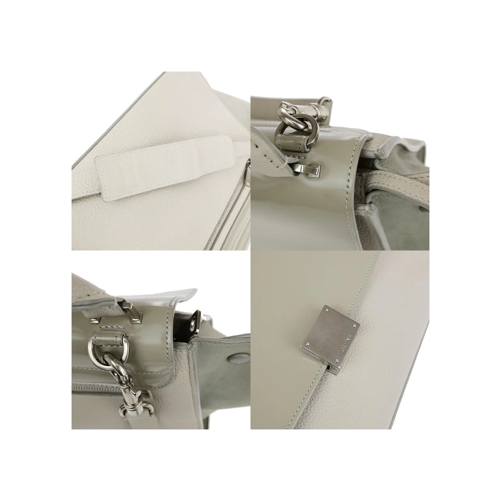 Sac Trapèze Celine - Beige - Image 11