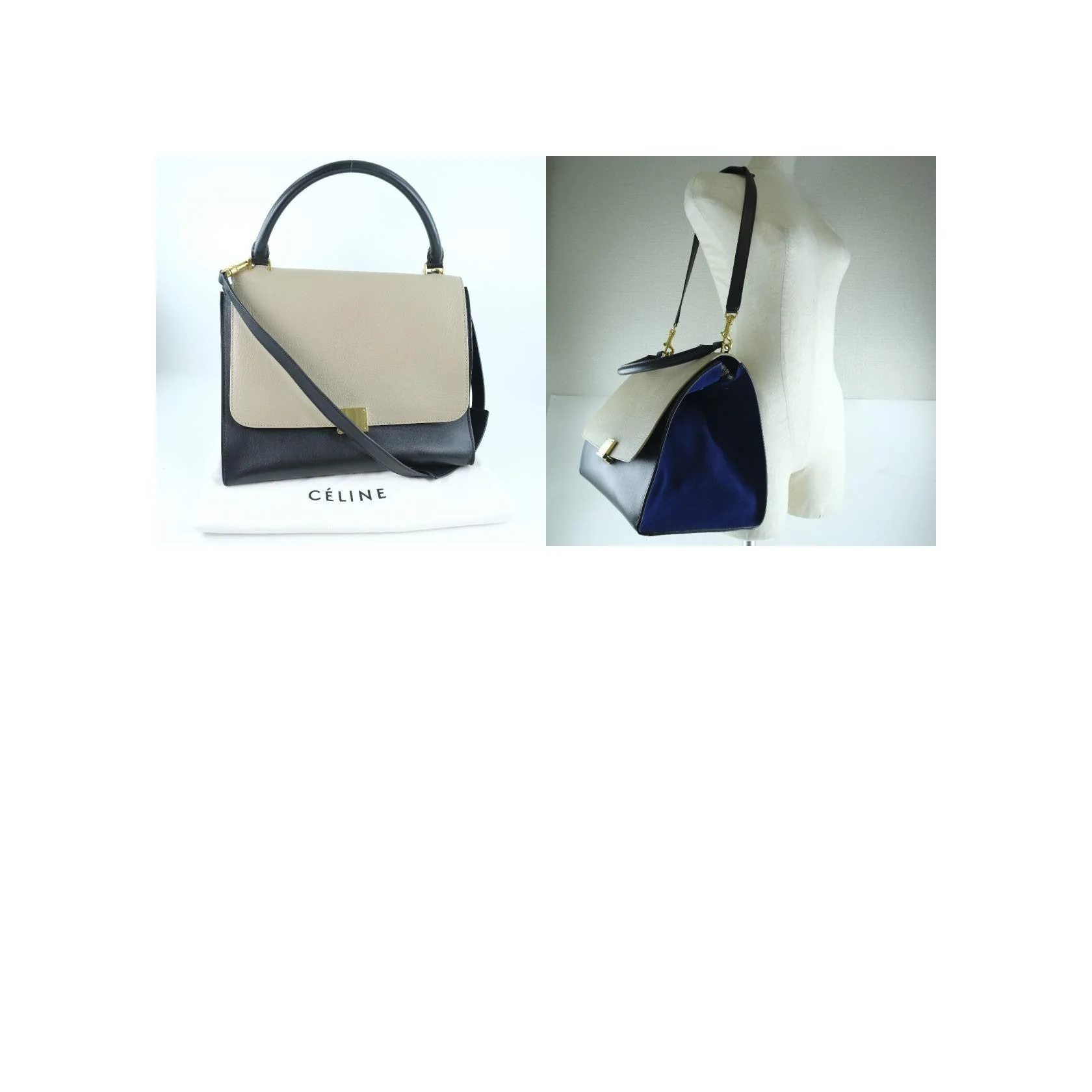 Sac Trapèze Celine - Black - Image 12
