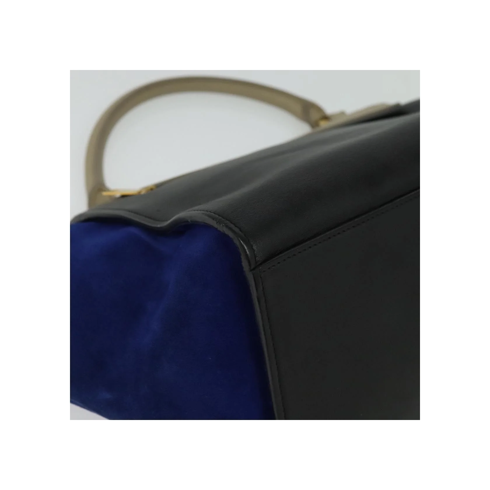 Sac Trapèze Celine Tricolore - Beige - Image 11