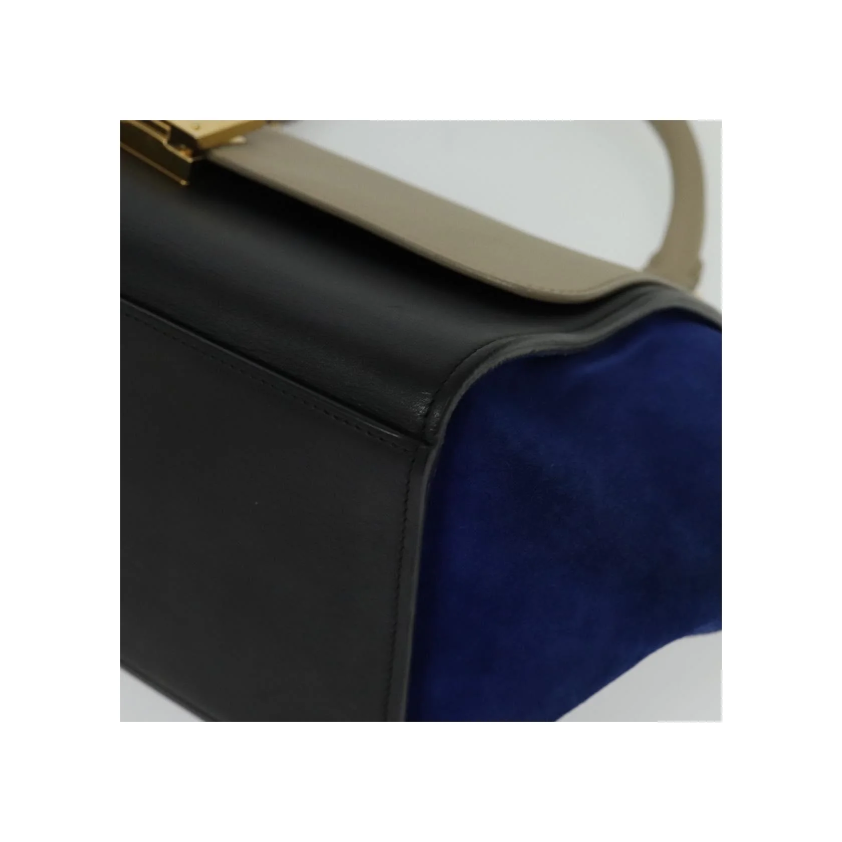 Sac Trapèze Celine Tricolore - Beige - Image 12