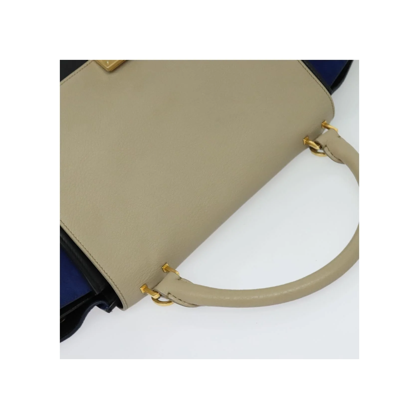 Sac Trapèze Celine Tricolore - Beige - Image 17