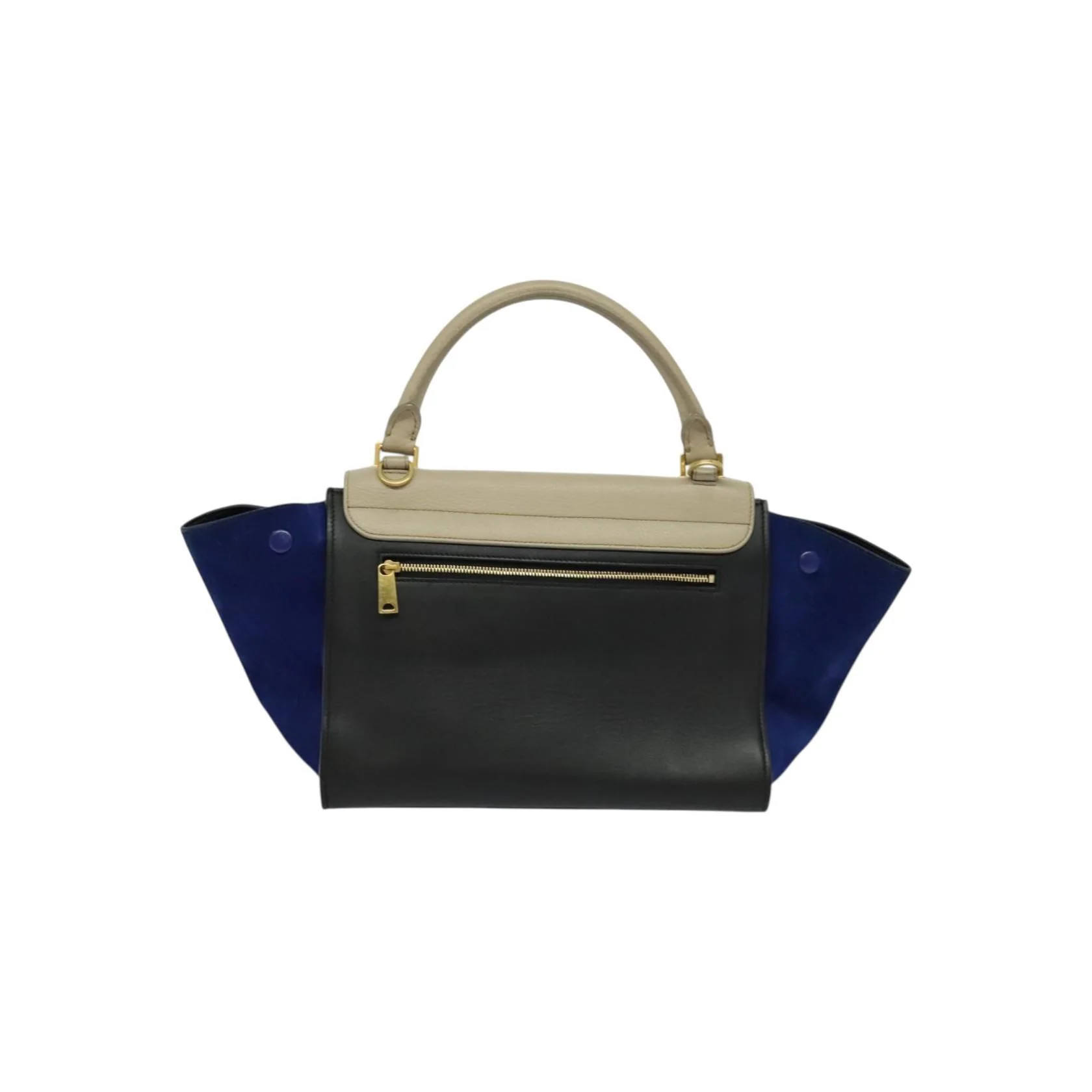 Sac Trapèze Celine Tricolore - Beige - Image 2