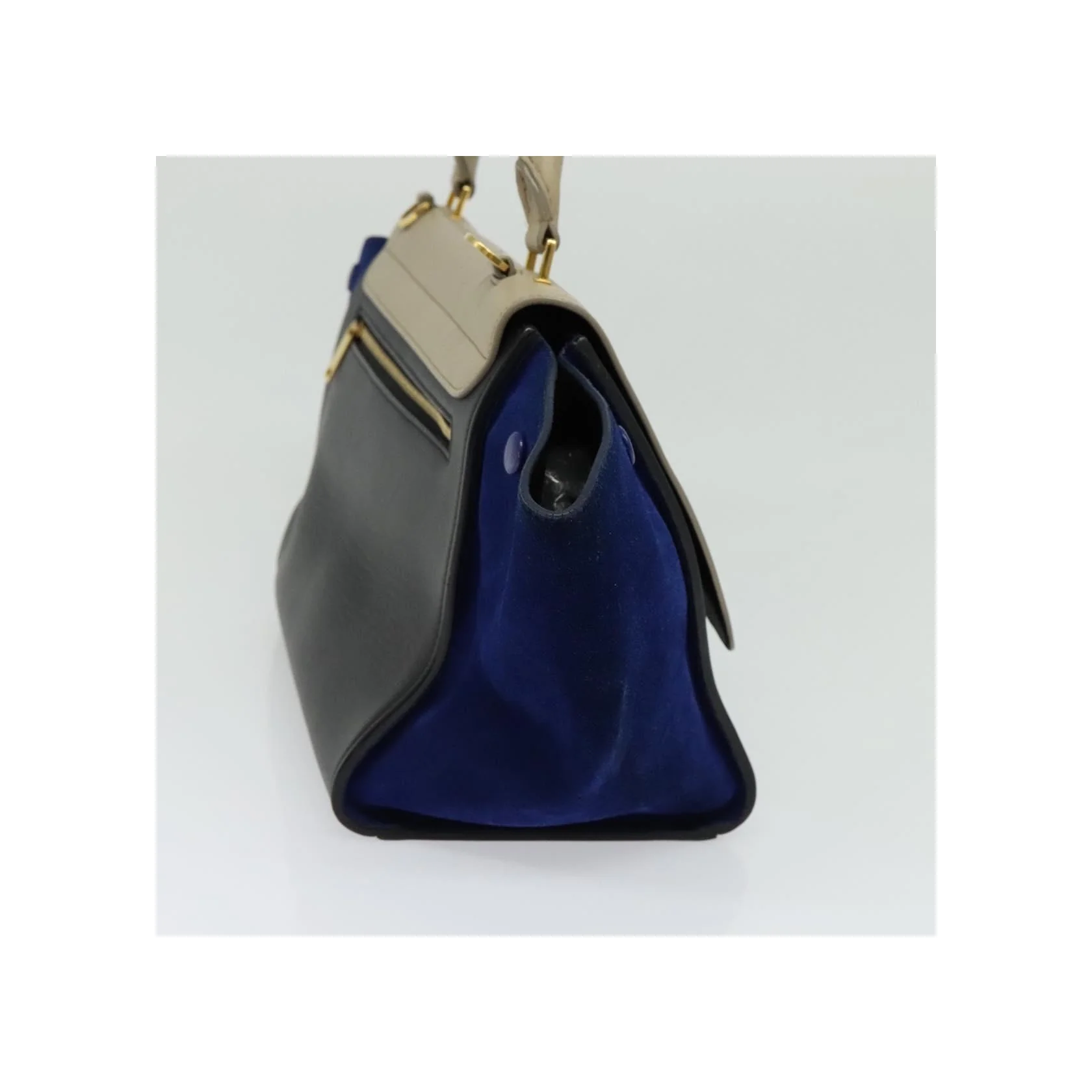 Sac Trapèze Celine Tricolore - Beige - Image 3