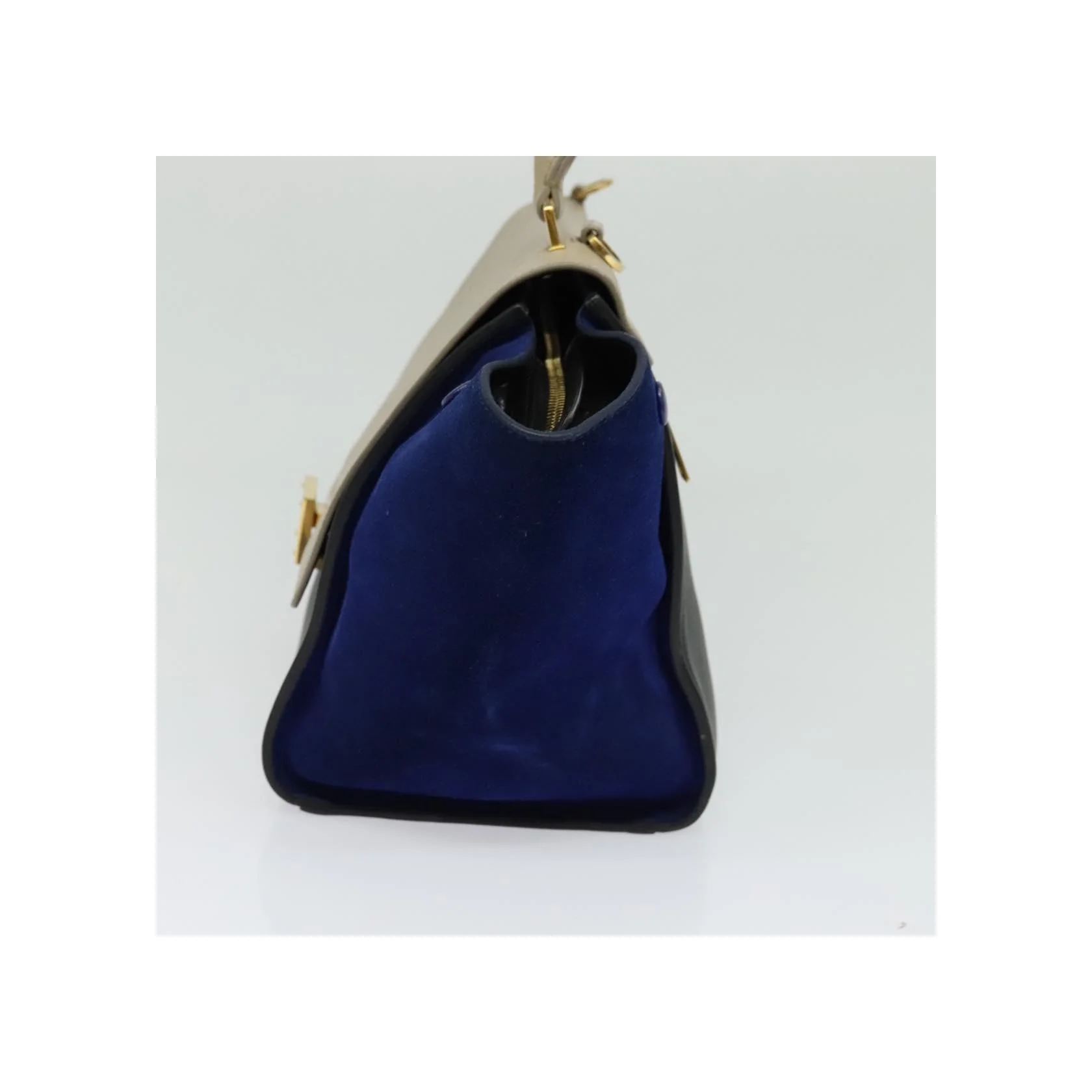 Sac Trapèze Celine Tricolore - Beige - Image 4