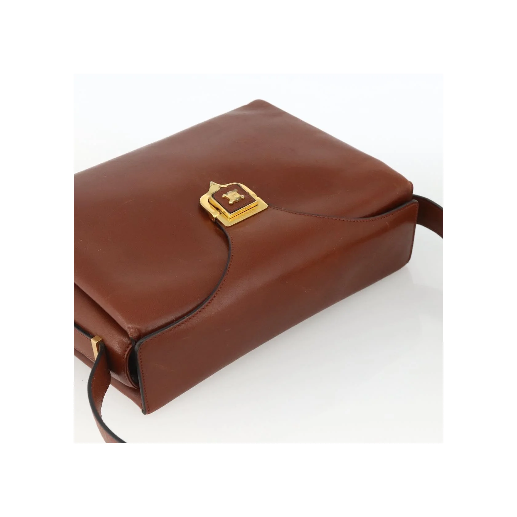 Sac À Bandoulière Celine Triomphe - Brown - Image 13