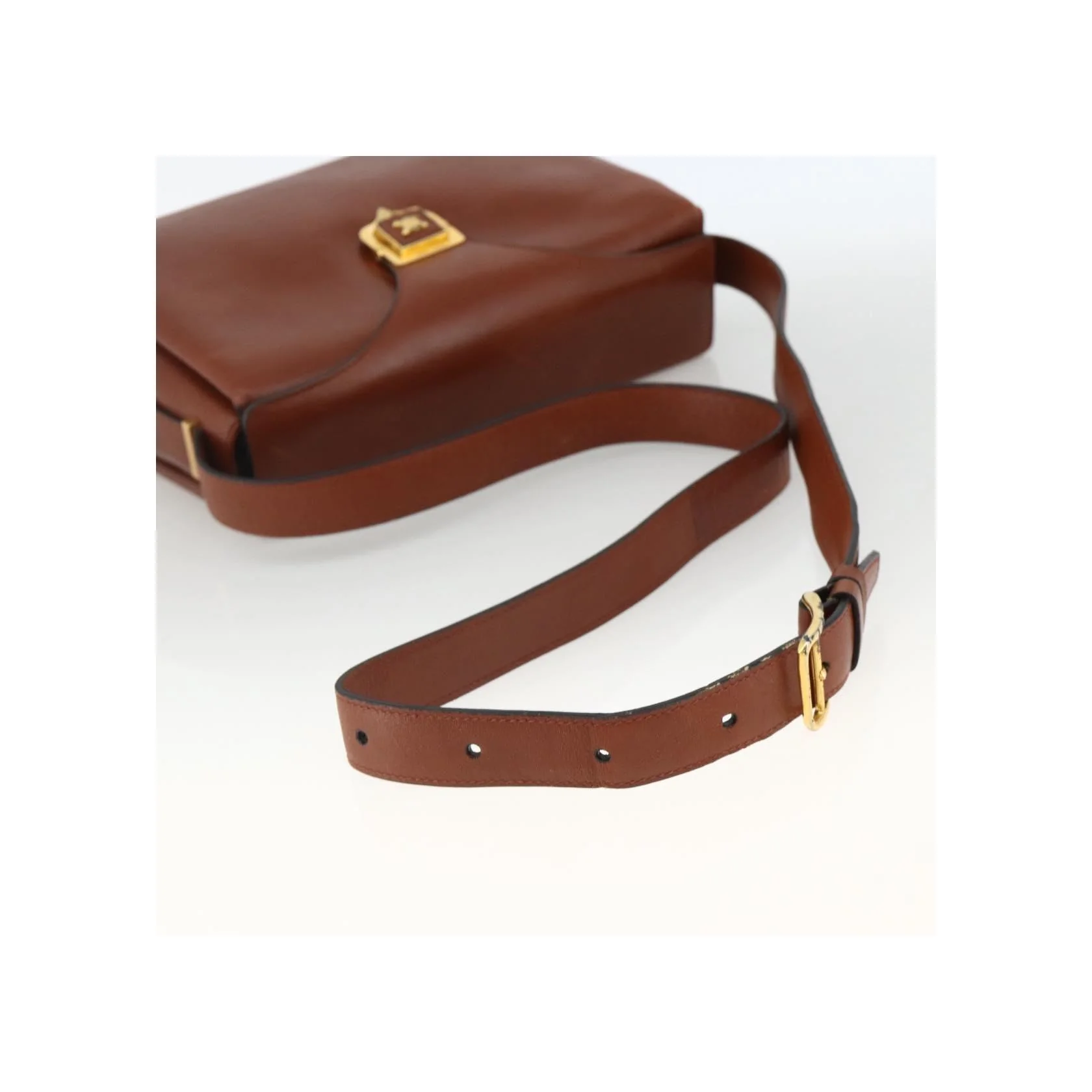 Sac À Bandoulière Celine Triomphe - Brown - Image 7