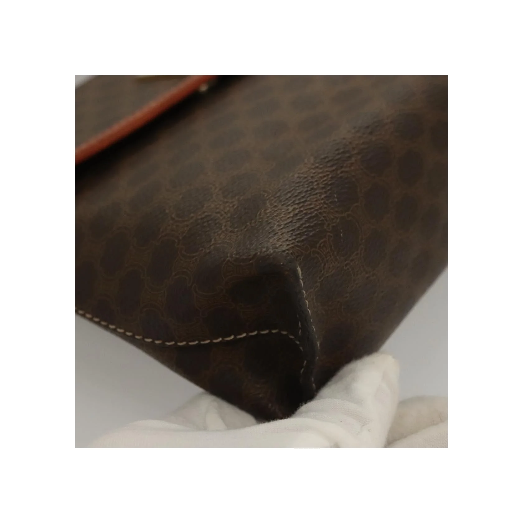 Sac À Main Celine Triomphe Vintage - Brown - Image 10