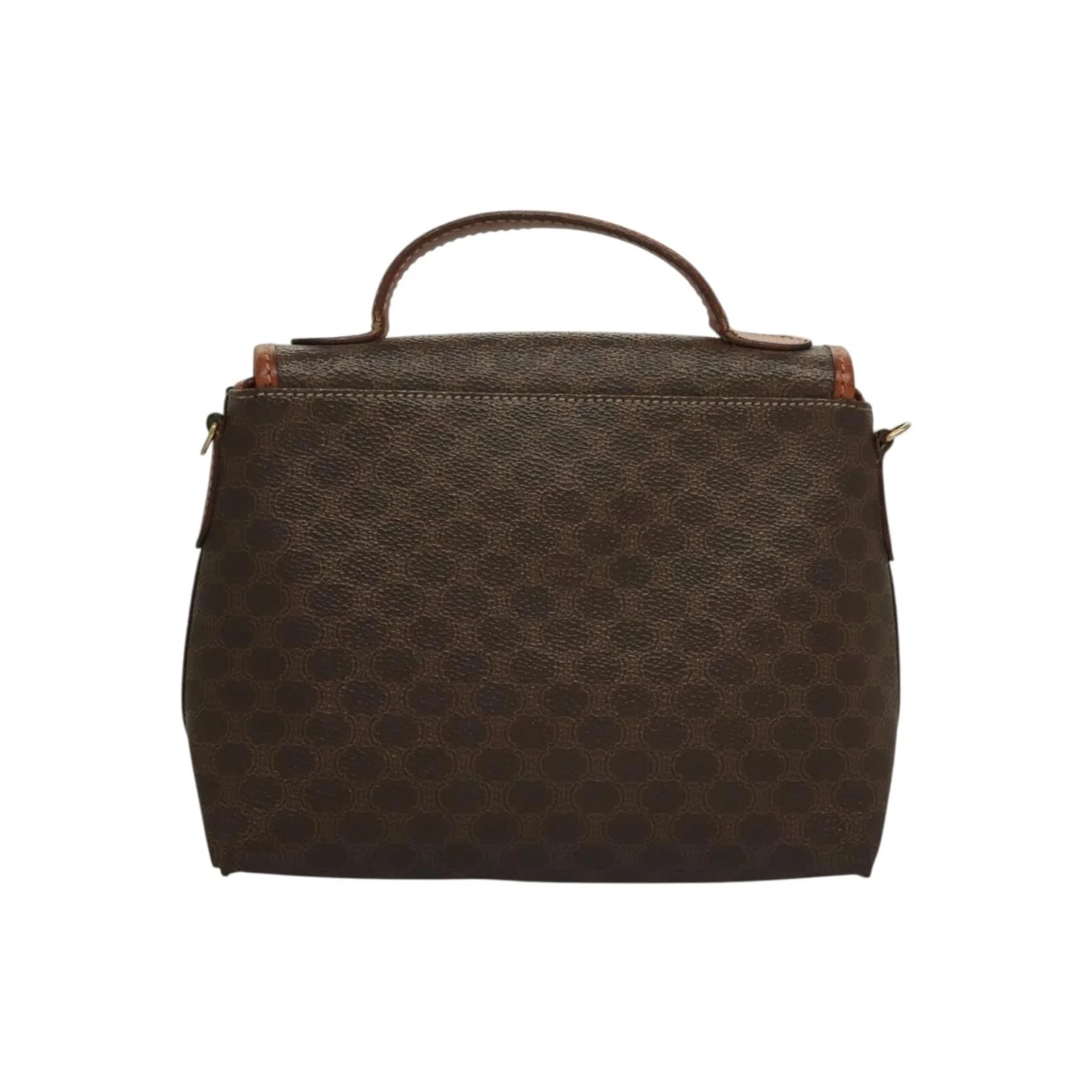 Sac À Main Celine Triomphe Vintage - Brown - Image 2