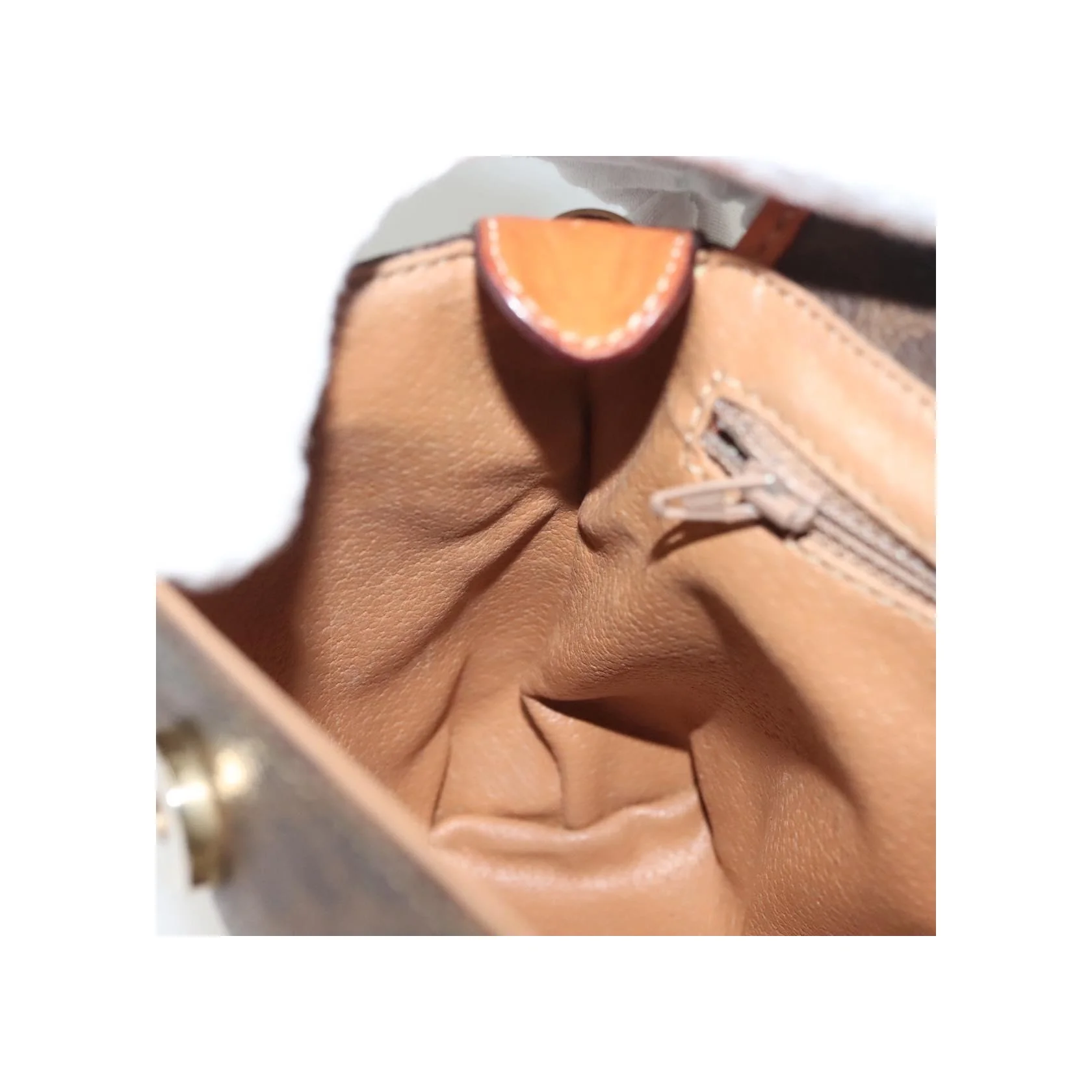 Sac À Main Celine Triomphe Vintage - Brown - Image 20