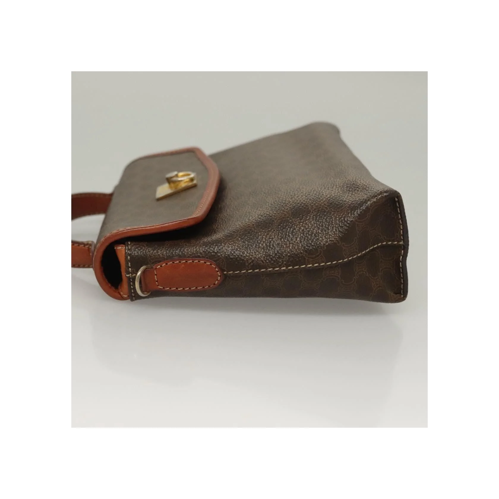 Sac À Main Celine Triomphe Vintage - Brown - Image 4