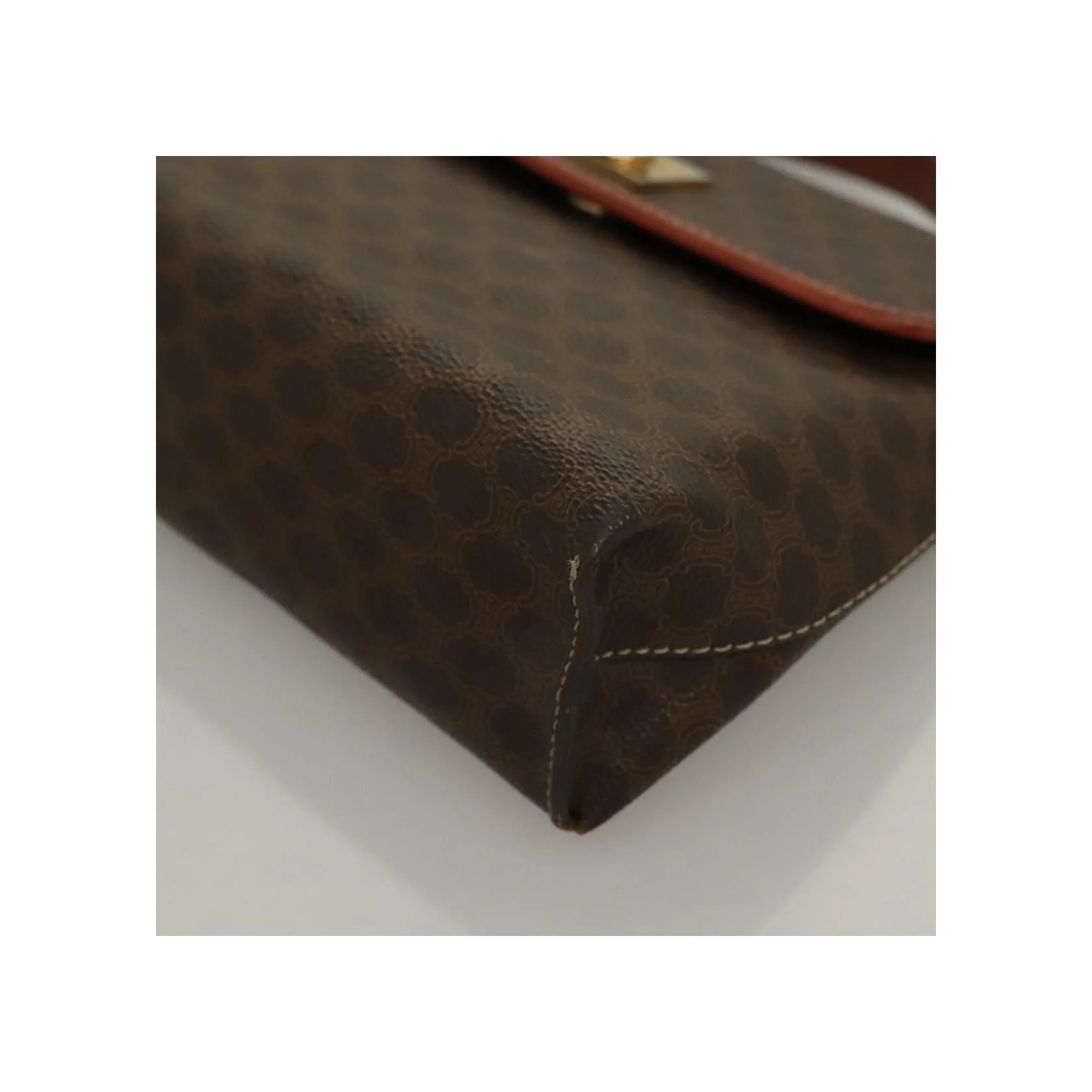 Sac À Main Celine Triomphe Vintage - Brown - Image 8