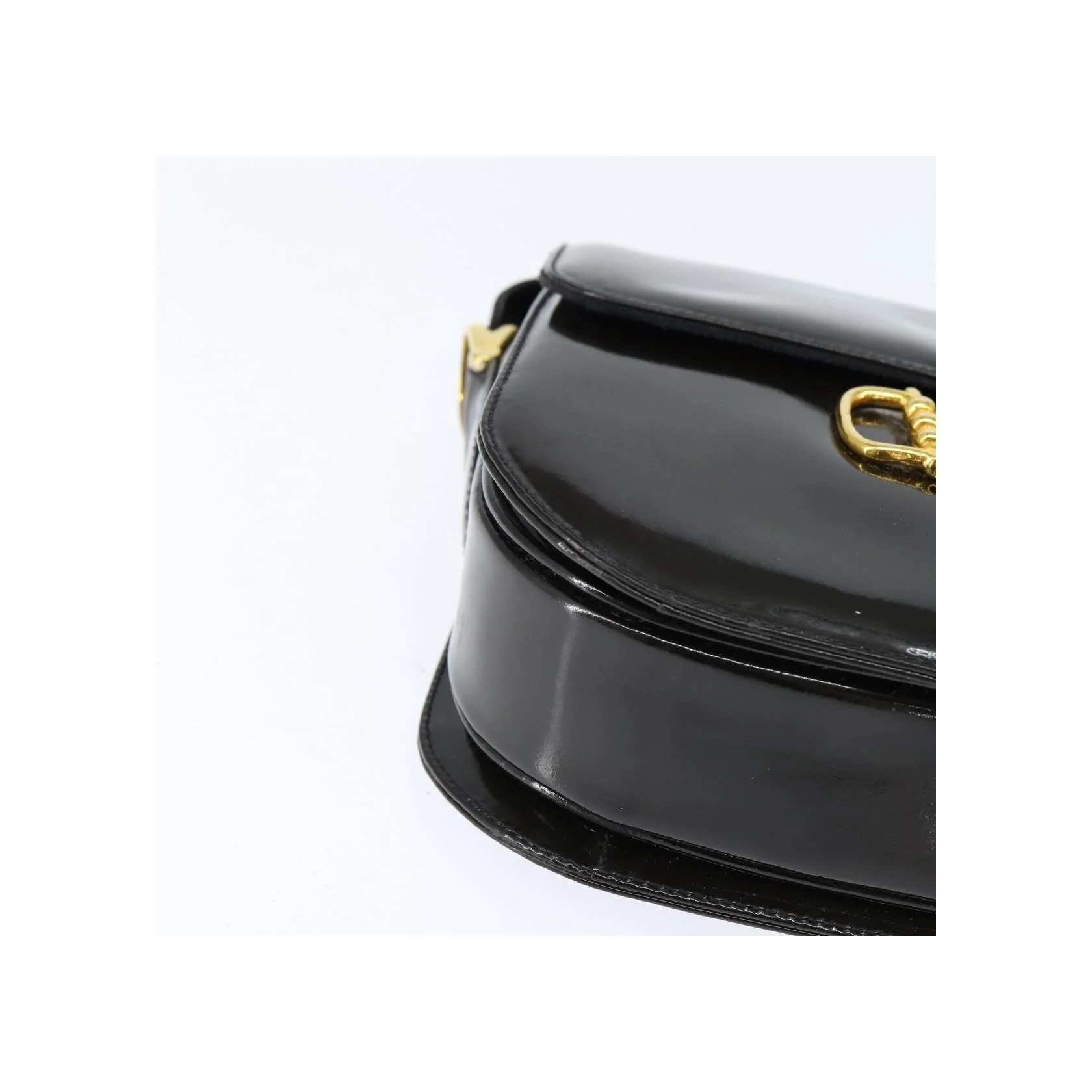 Pochette À Rabat Celine Vintage Carriage - Black - Image 8