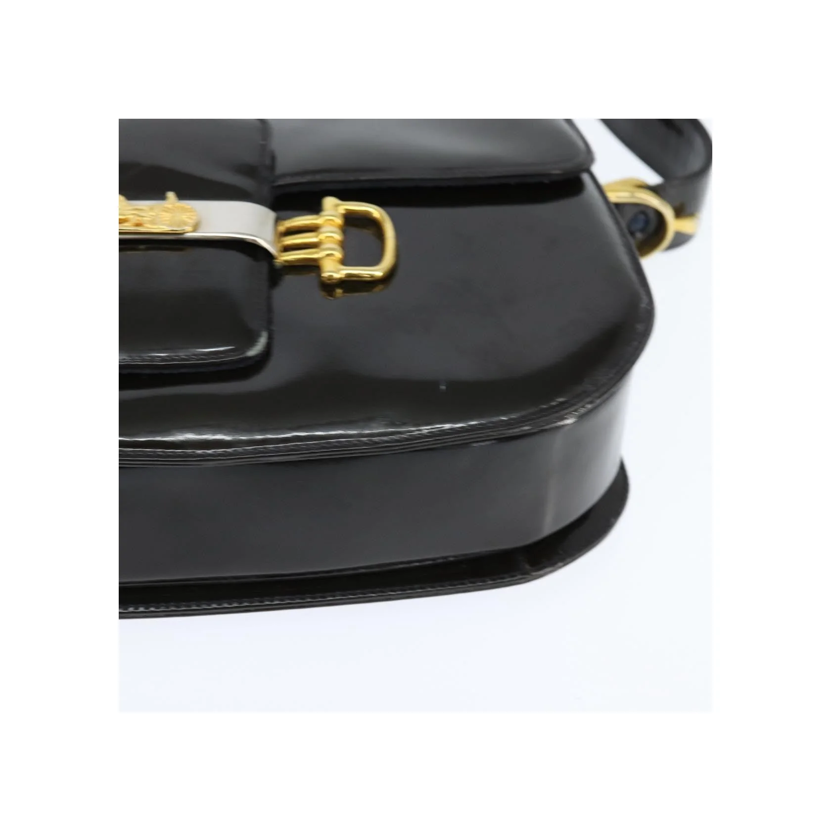 Pochette À Rabat Celine Vintage Carriage - Black - Image 9