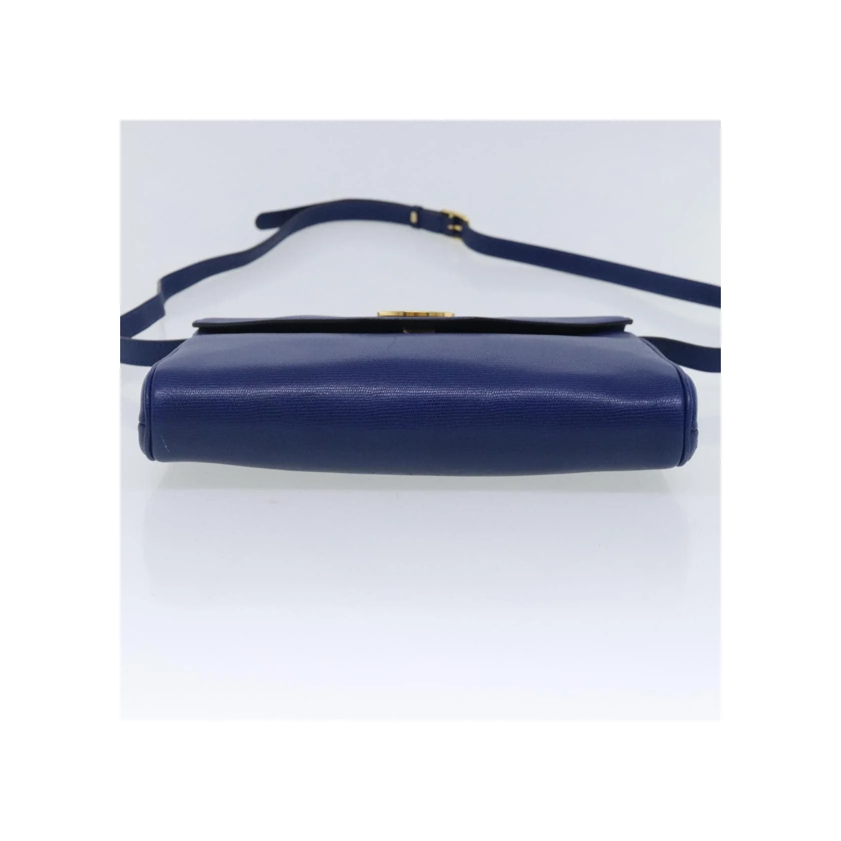 Sac Porté Croisé Celine Vintage Circle Logo - Blue - Image 14