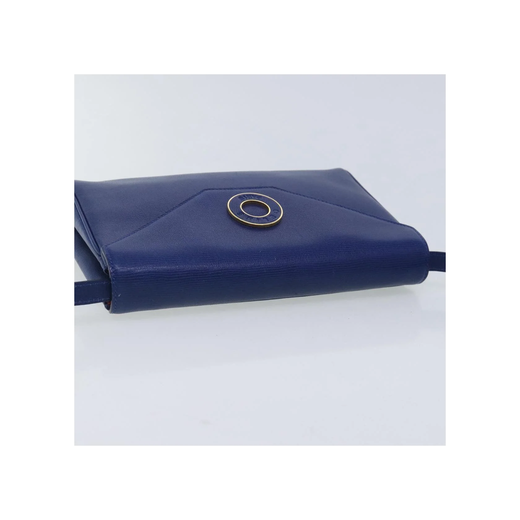 Sac Porté Croisé Celine Vintage Circle Logo - Blue - Image 15