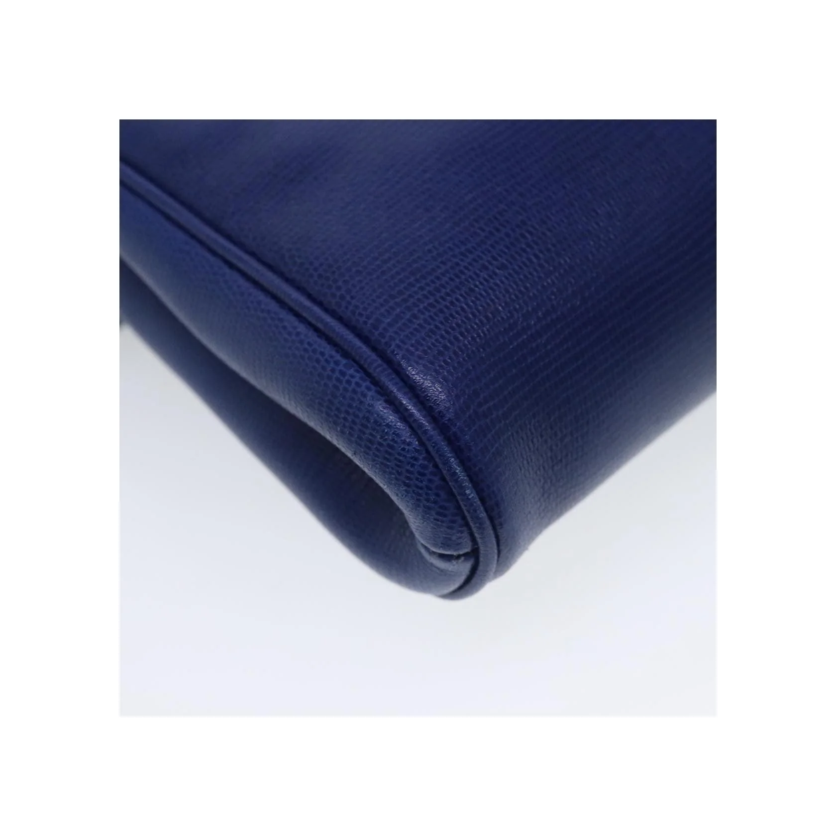 Sac Porté Croisé Celine Vintage Circle Logo - Blue - Image 9