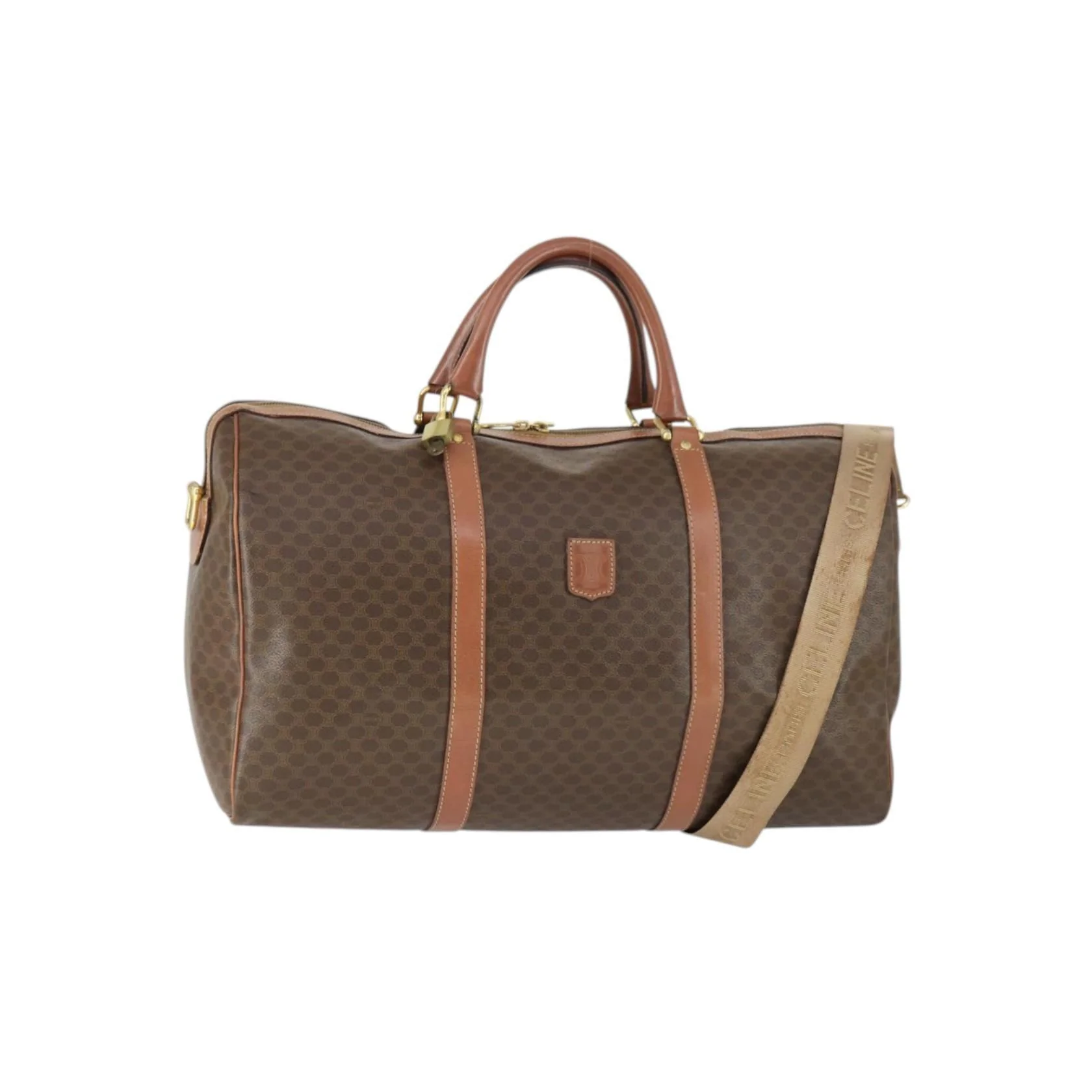Sac De Voyage Celine Vintage - Brown - Image 13
