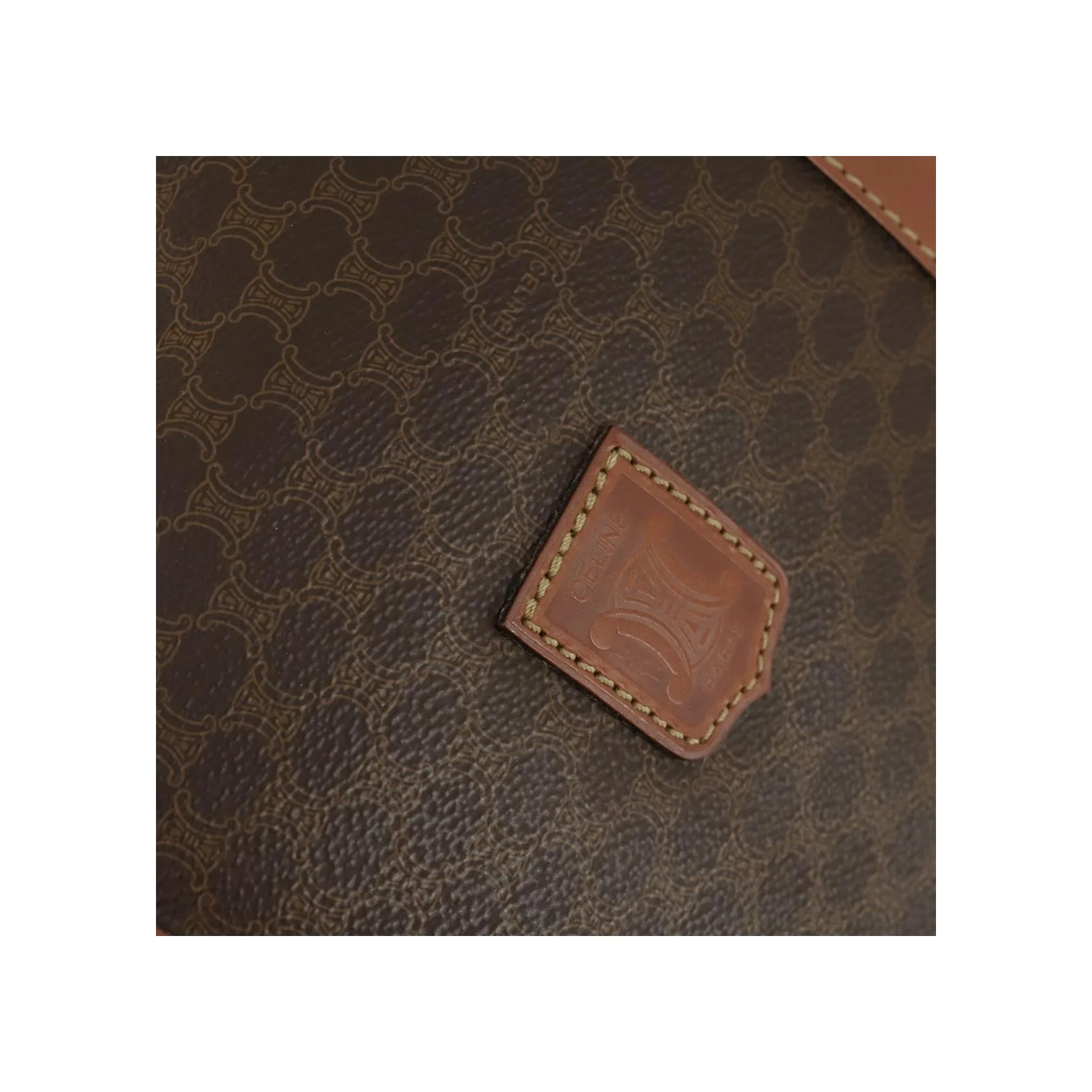 Sac De Voyage Celine Vintage - Brown - Image 20