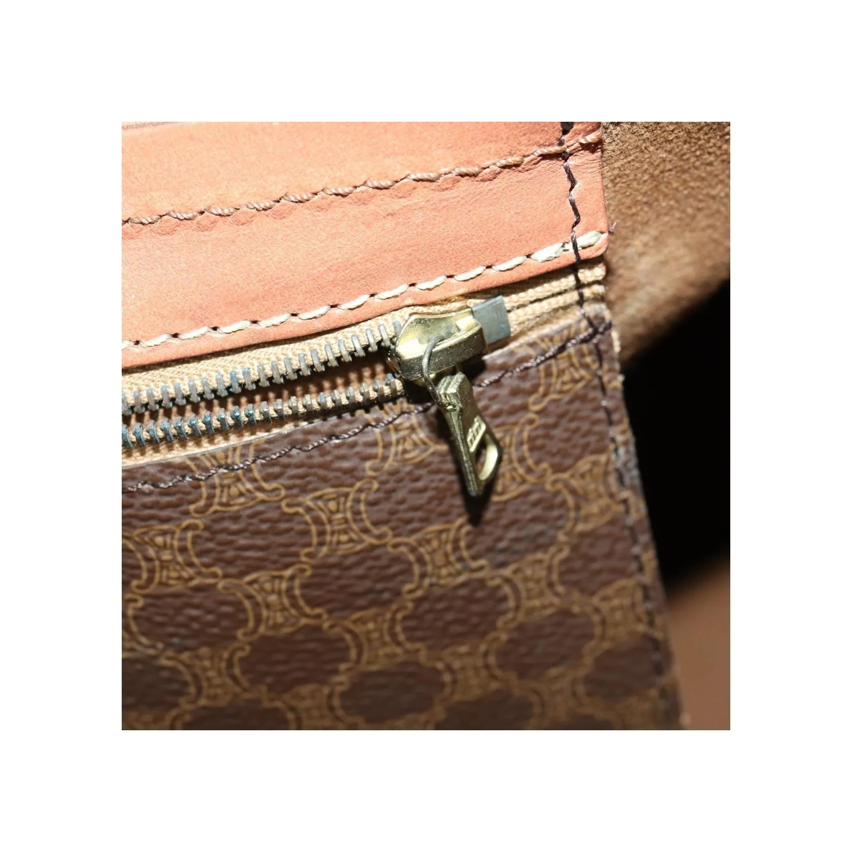 Sac De Voyage Celine Vintage - Brown - Image 24
