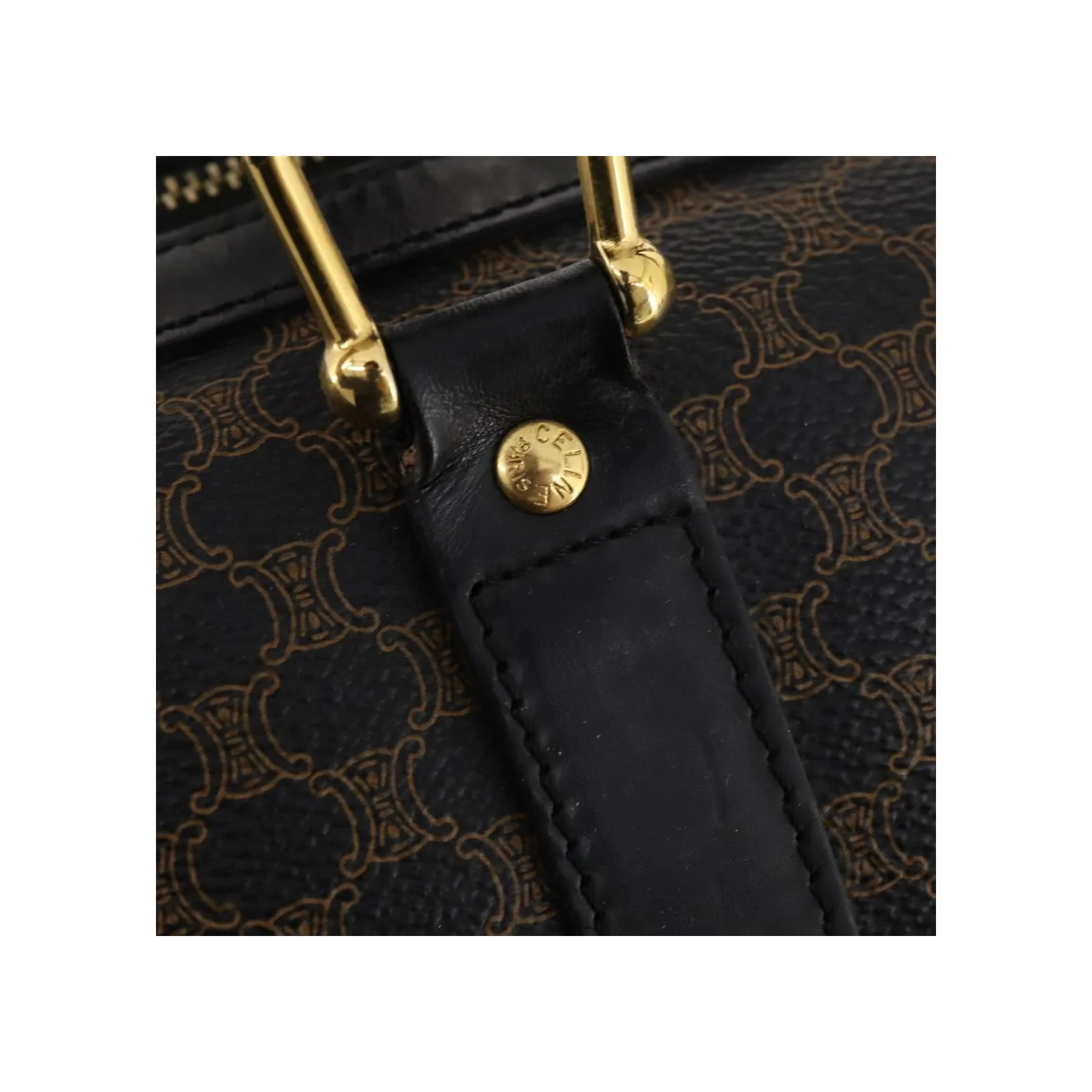 Sac De Voyage Celine Vintage - Black - Image 12
