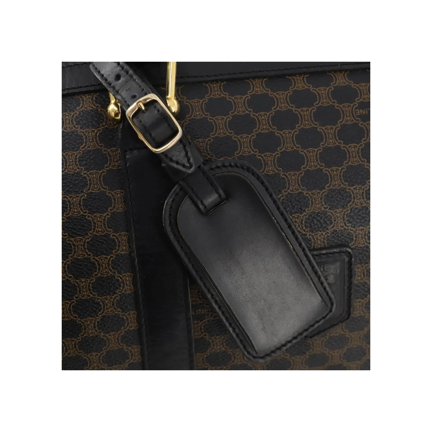 Sac De Voyage Celine Vintage - Black - Image 13