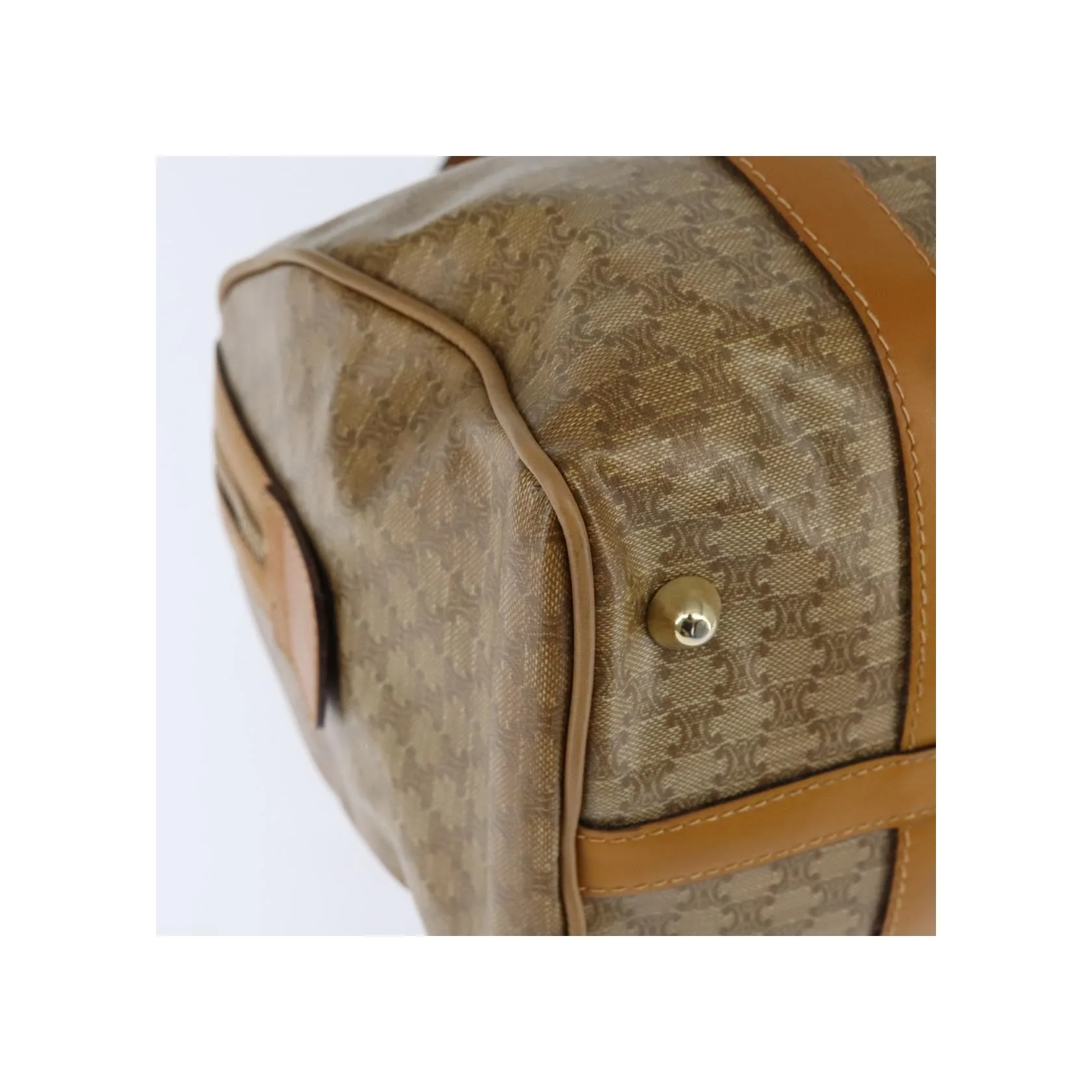 Sac De Voyage Celine Vintage - Beige - Image 10